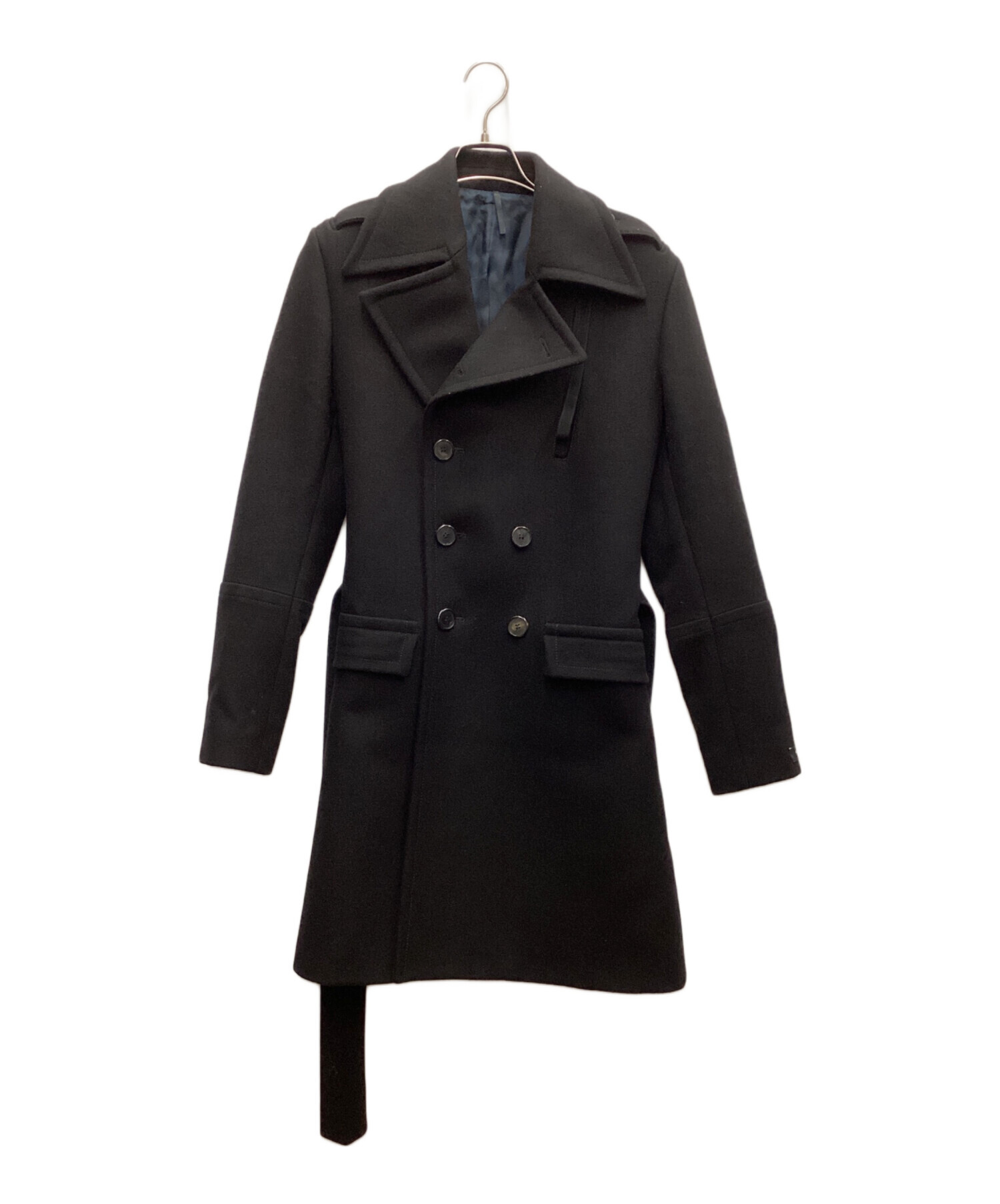 中古・古着通販】GIVENCHY (ジバンシィ) ロングコート ブラック サイズ