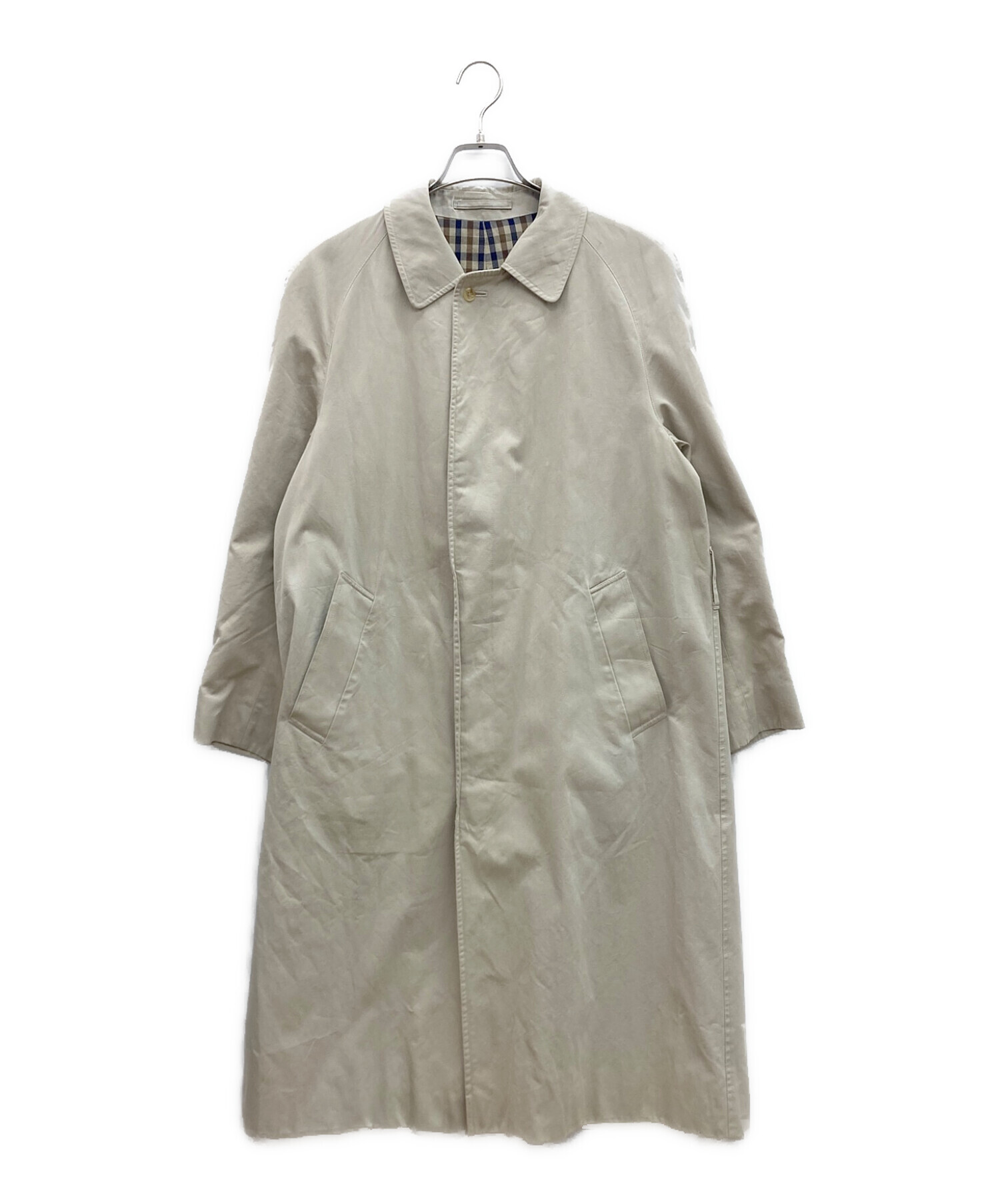 中古・古着通販】Aquascutum (アクアスキュータム) バルマカーンコート