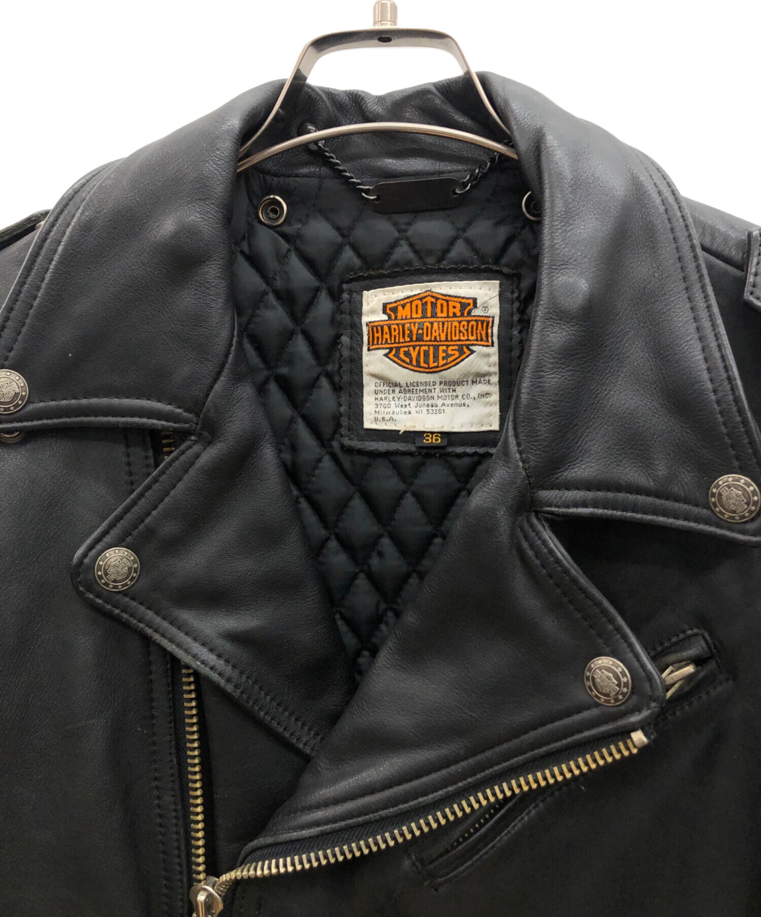 中古・古着通販】HARLEY-DAVIDSON (ハーレーダビッドソン) 80sダブル