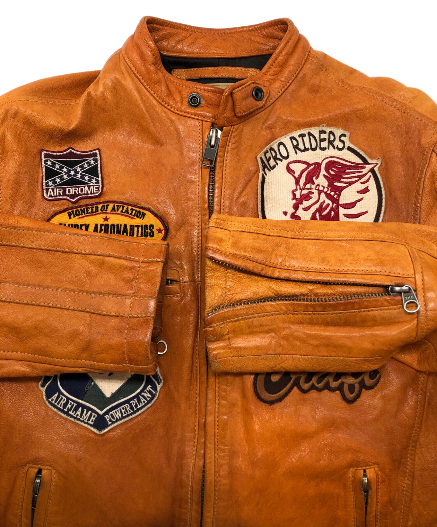 中古・古着通販】AVIREX (アヴィレックス) シングルライダース