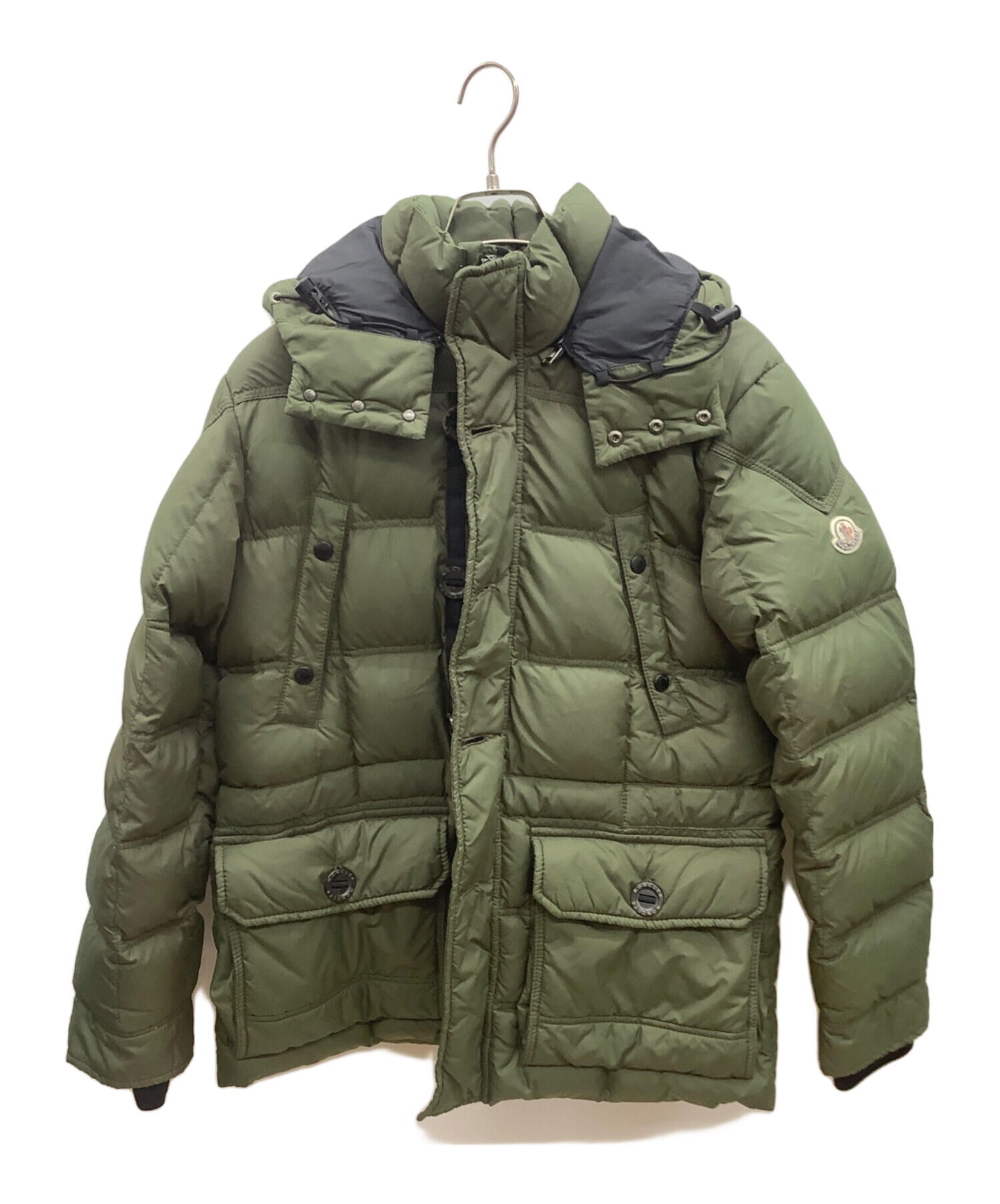 中古・古着通販】MONCLER (モンクレール) ダウンジャケット カーキ