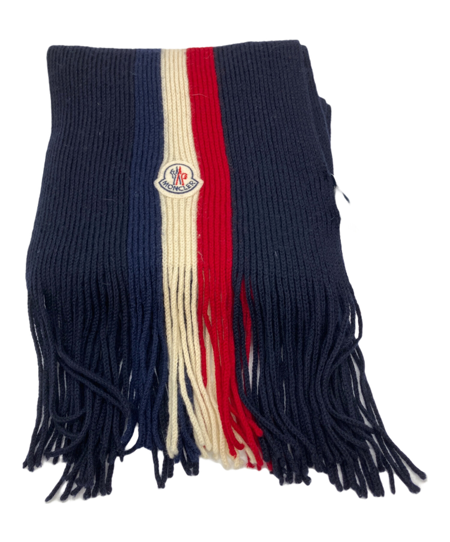 中古・古着通販】MONCLER (モンクレール) フリンジマフラー