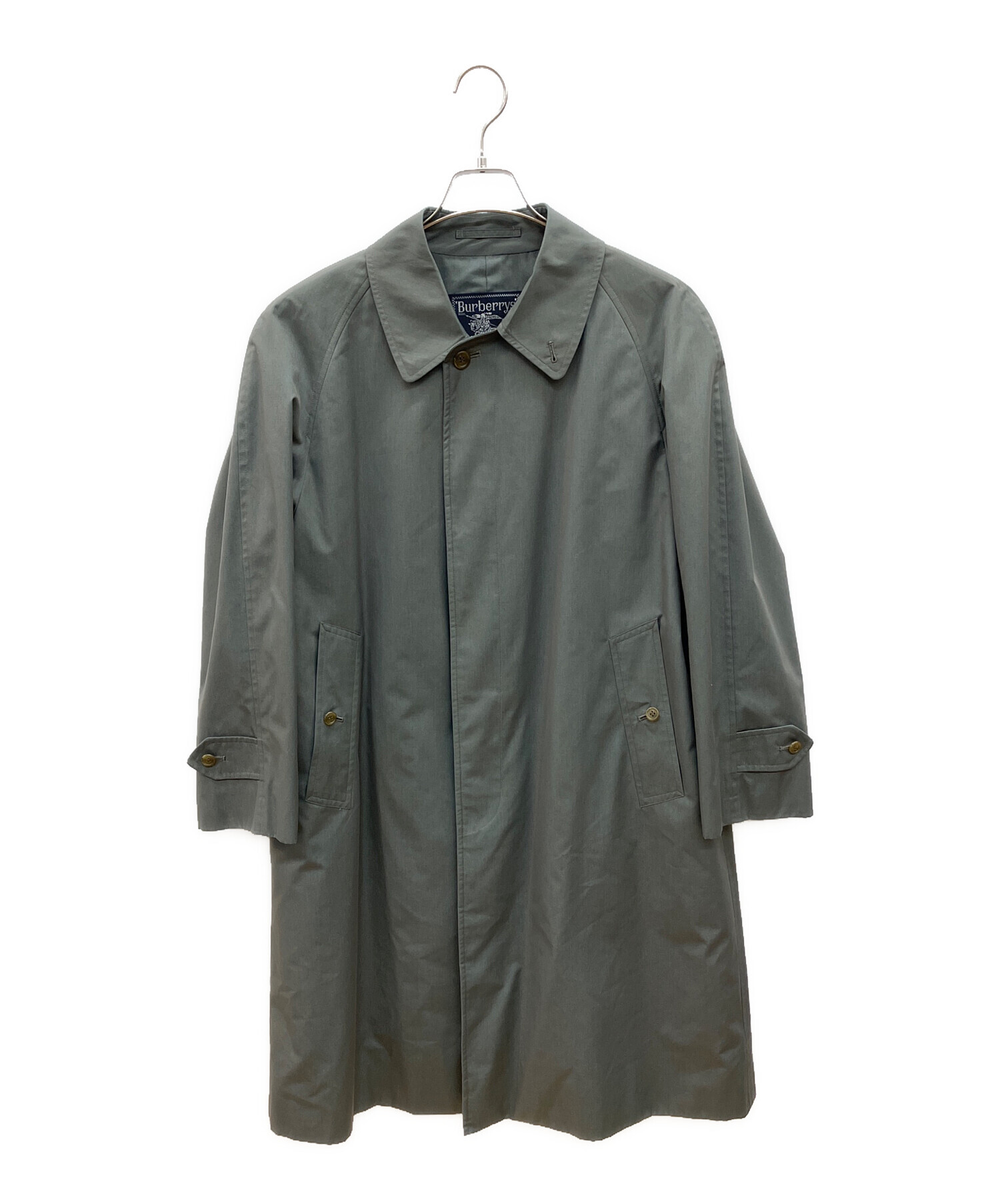 中古・古着通販】BURBERRY (バーバリー) コート グレー サイズ:不明