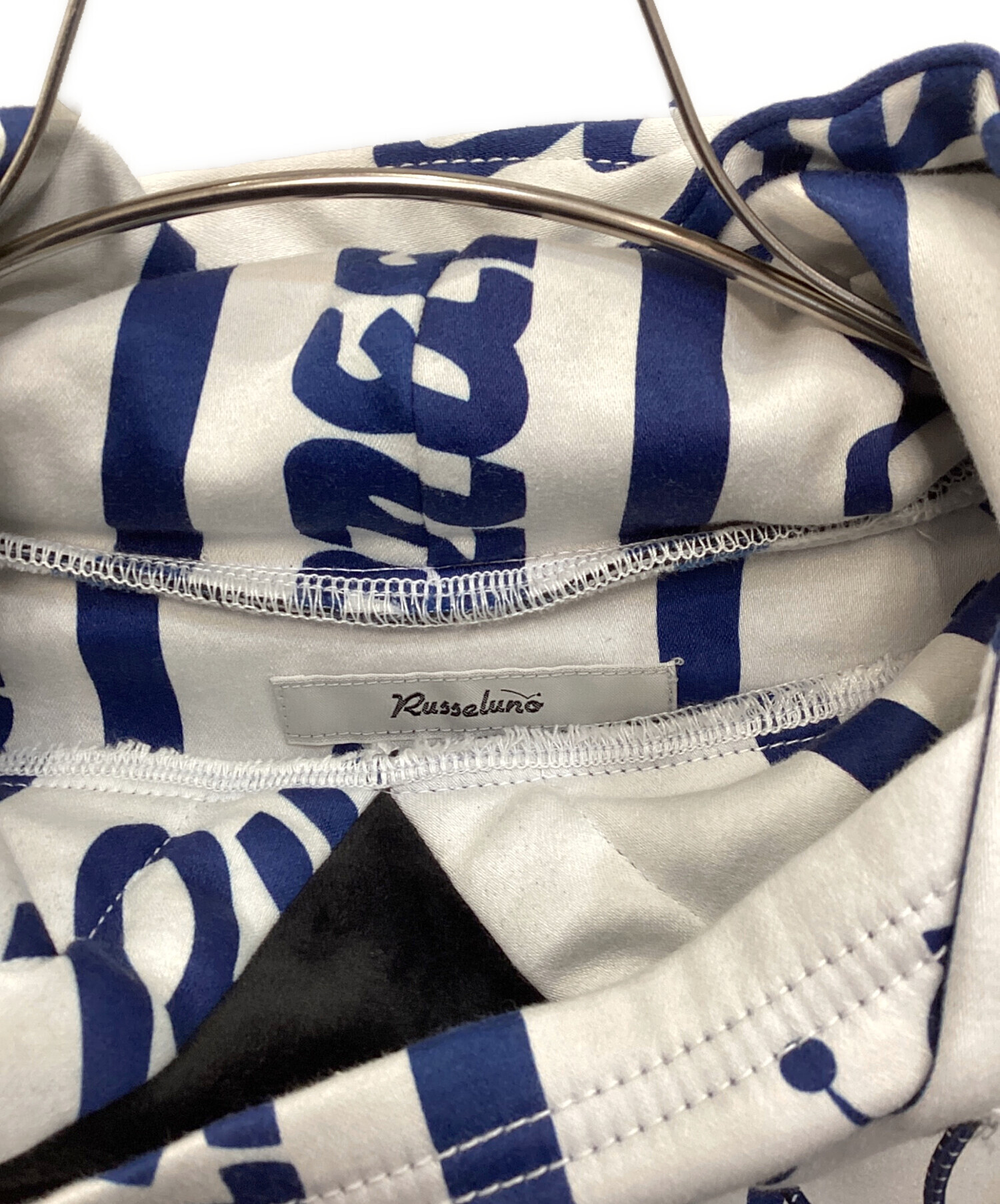 中古・古着通販】RUSSELUNO (ラッセルノ) パーカー ホワイト サイズ:S