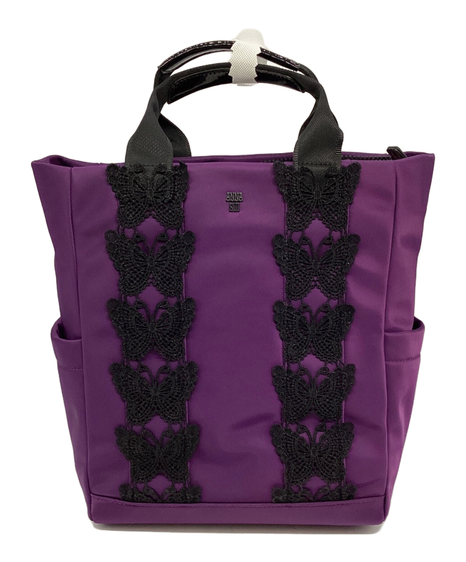 中古・古着通販】ANNA SUI (アナスイ) 2WAYバッグ パープル 未使用品