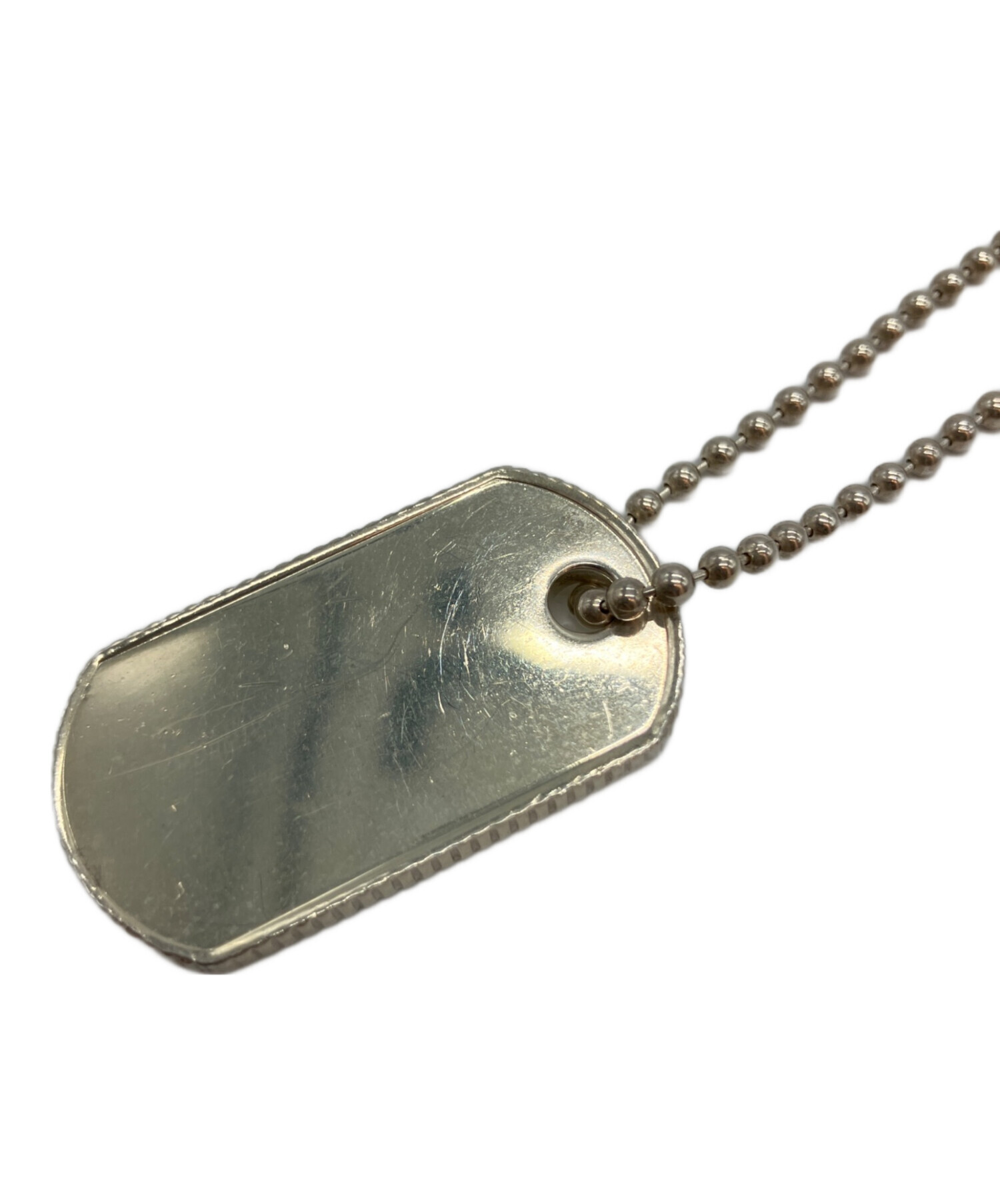 中古・古着通販】TIFFANY & Co. (ティファニー) ドッグタグ プレート