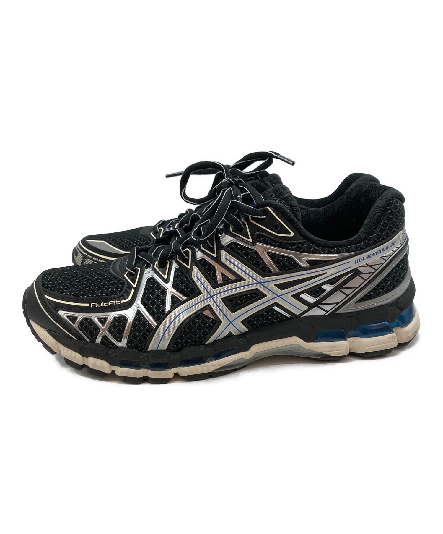 中古・古着通販】asics (アシックス) GEL-KAYANO 20 ブラック×ブルー