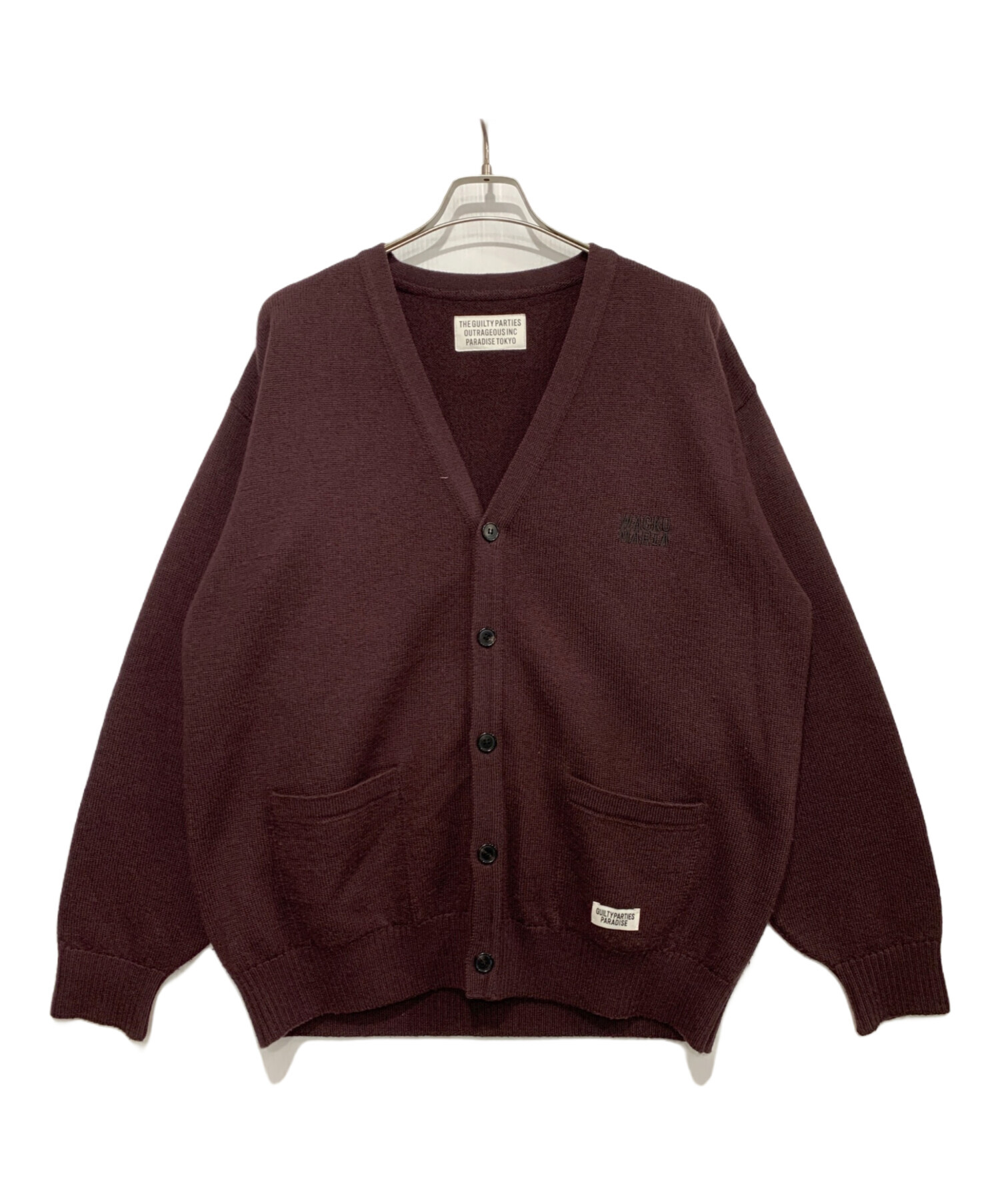 中古・古着通販】WACKO MARIA (ワコマリア) ニットカーディガン