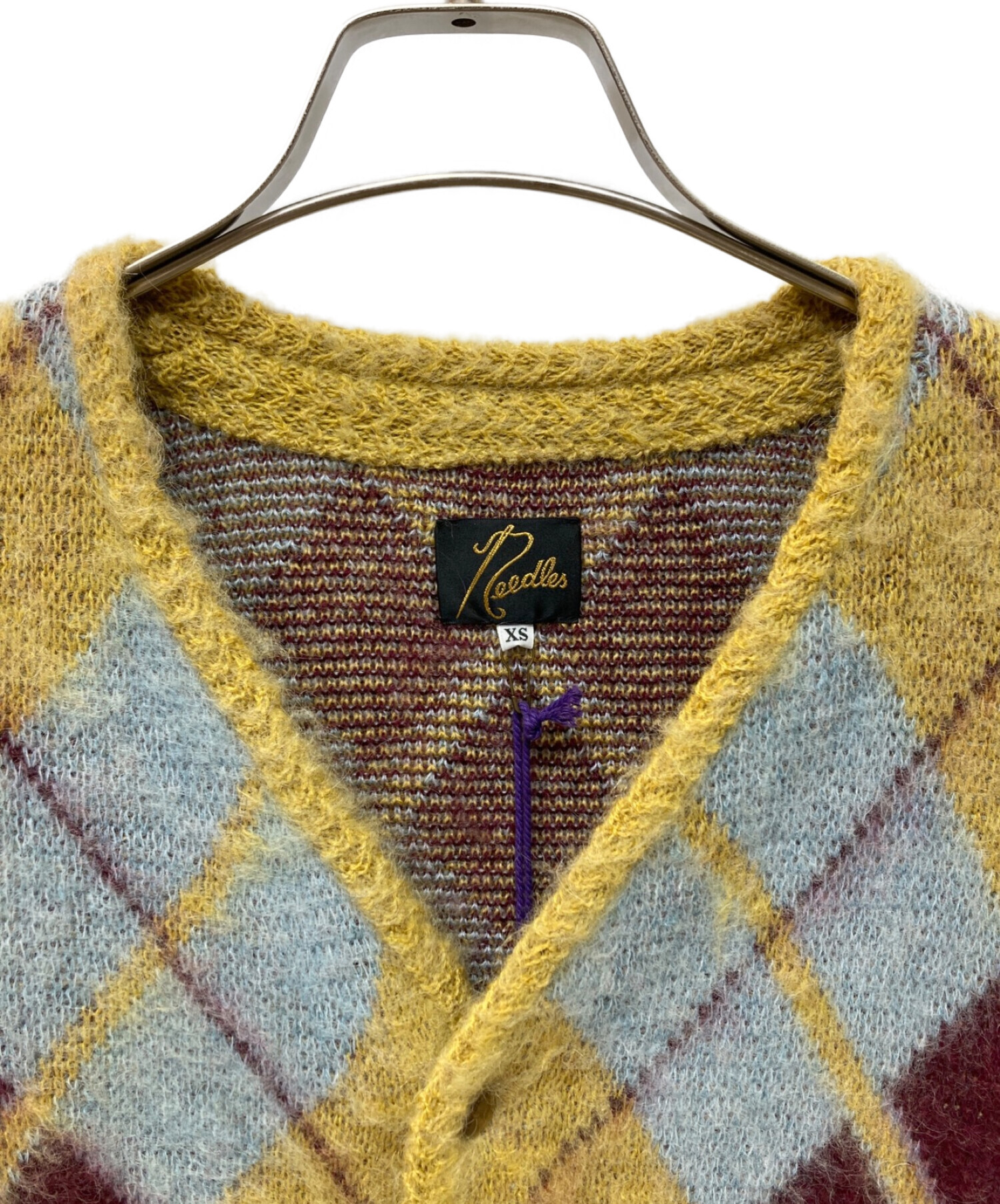 中古・古着通販】Needles (ニードルズ) モヘヤニットカーディガン