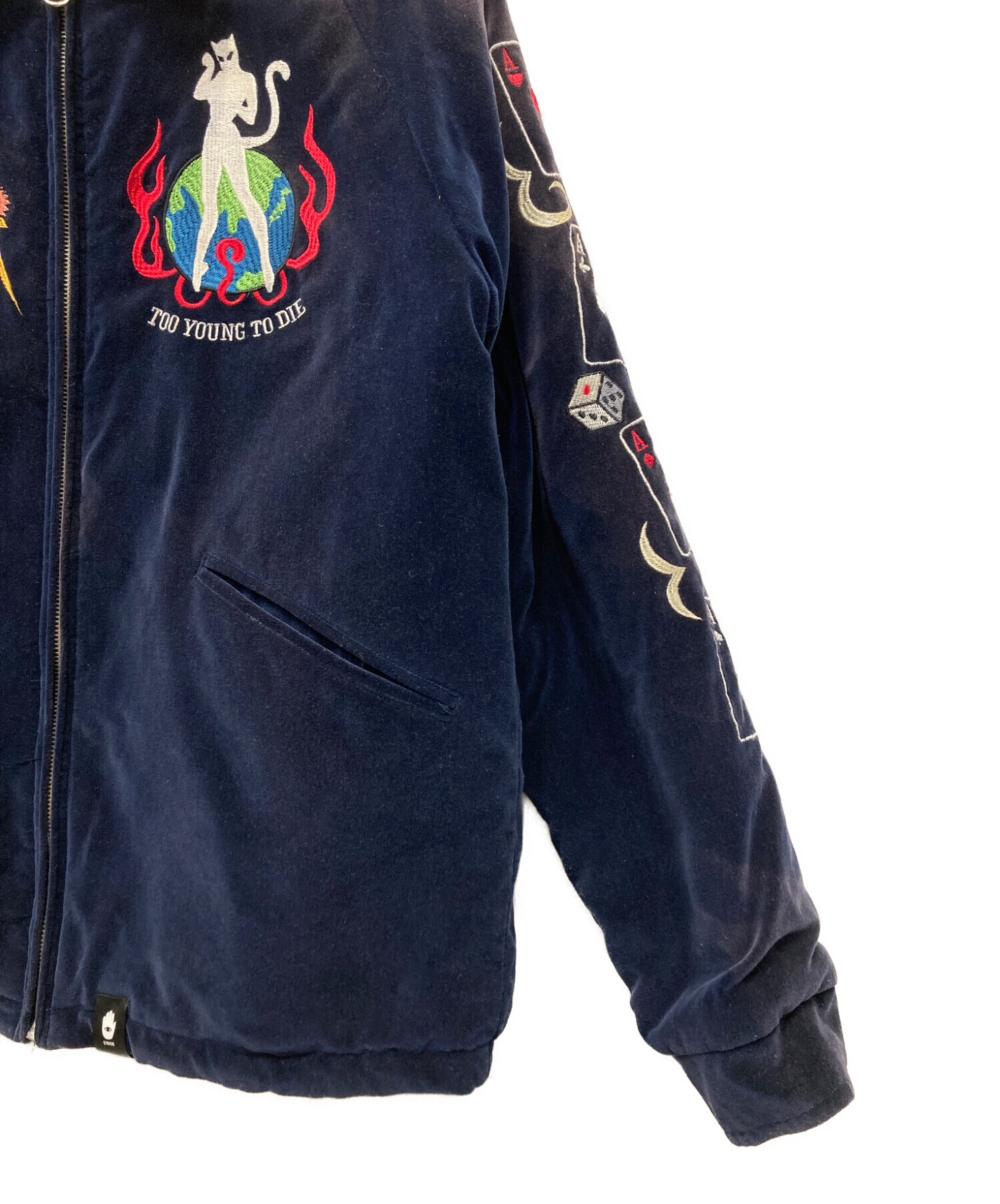 中古・古着通販】CREAM SODA (クリームソーダ) 別珍スカジャン