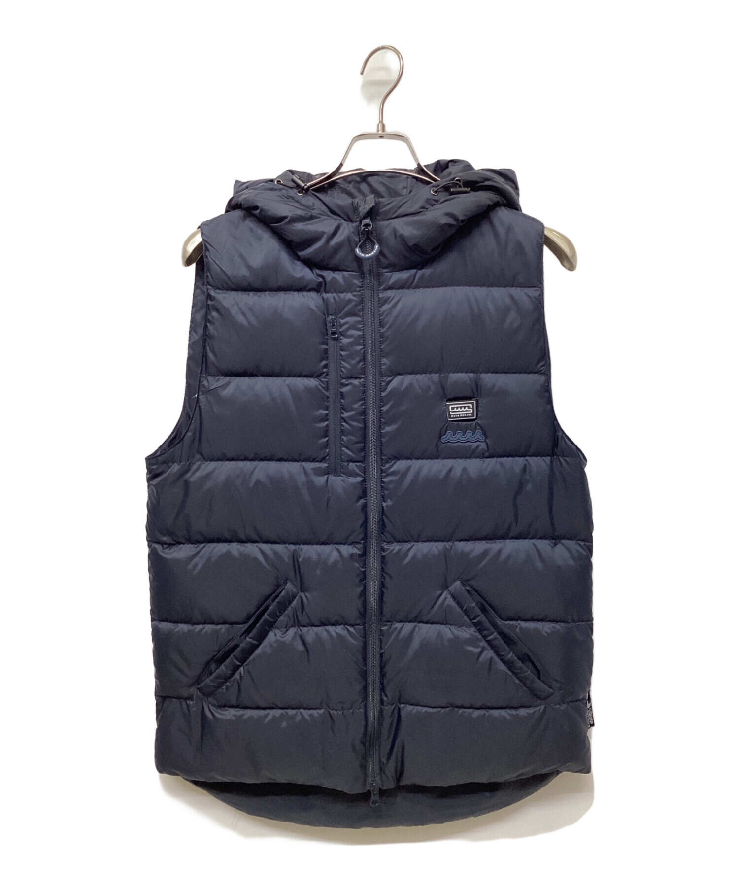 中古・古着通販】muta (ムータ) CROSS HEAT ダウンベスト ブラック