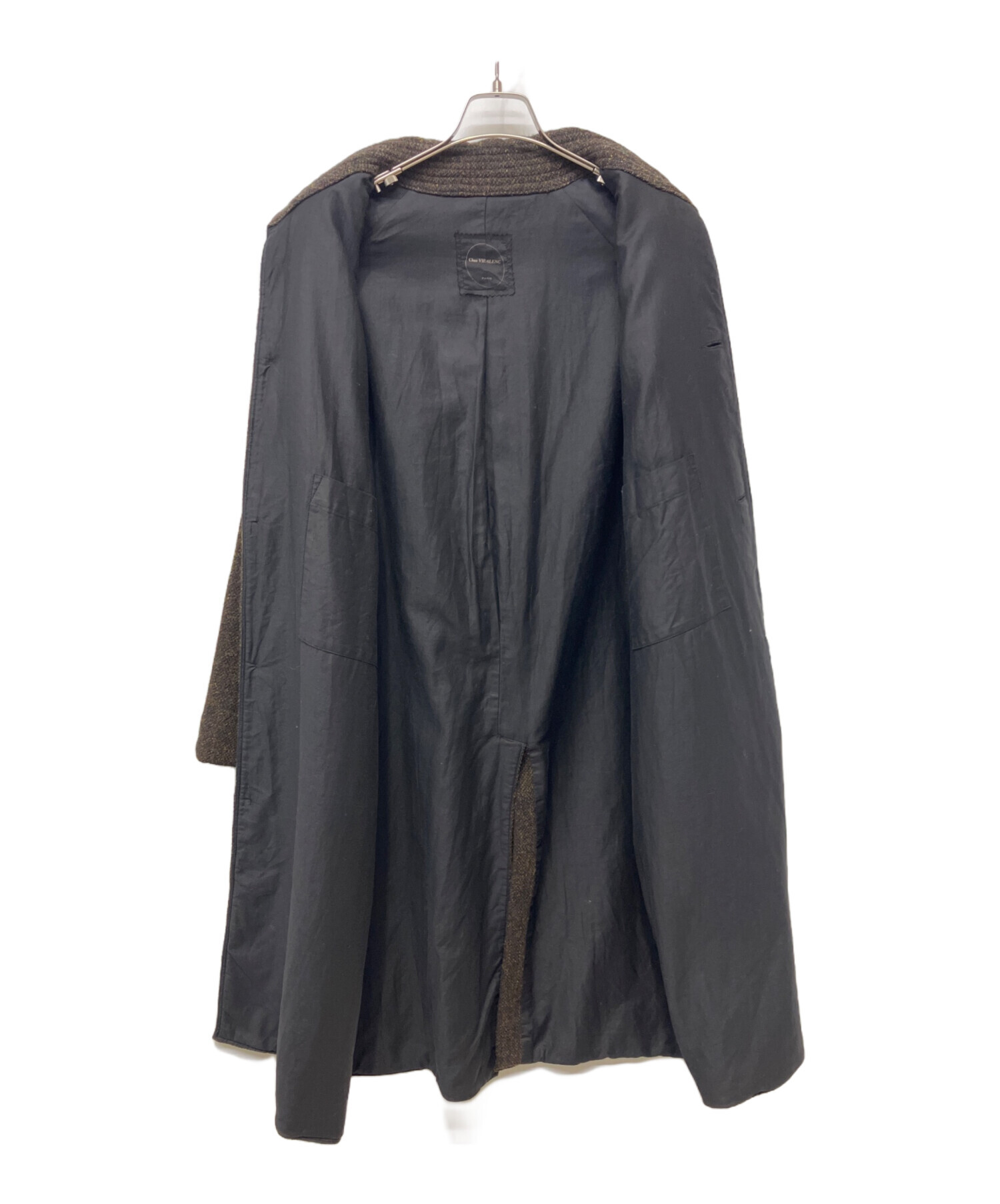 中古・古着通販】Chez. VIDALENC (シェ ヴィダレン) ツイードコート