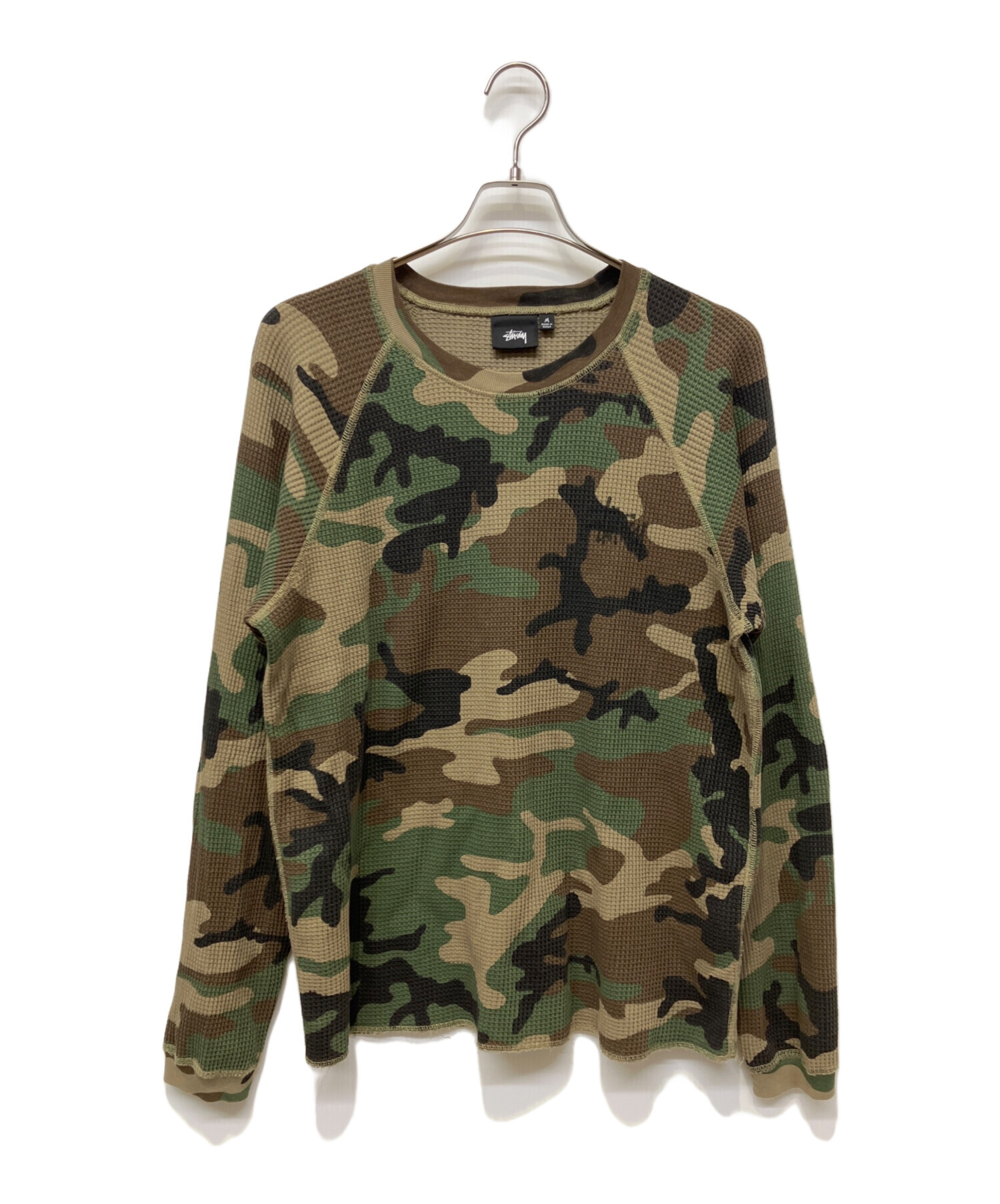 中古・古着通販】stussy (ステューシー) Raglan Thermal Basic Stock