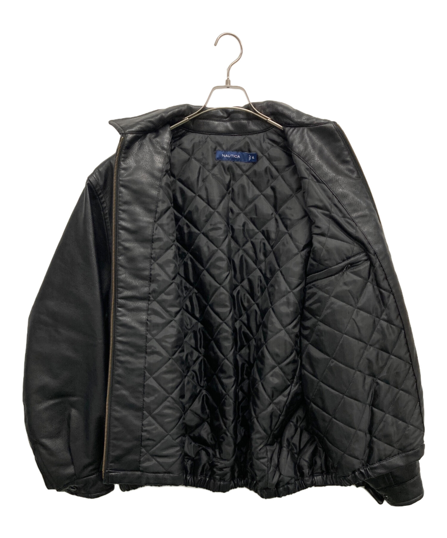 中古・古着通販】NAUTICA (ノーティカ) フェイクレザージャケット