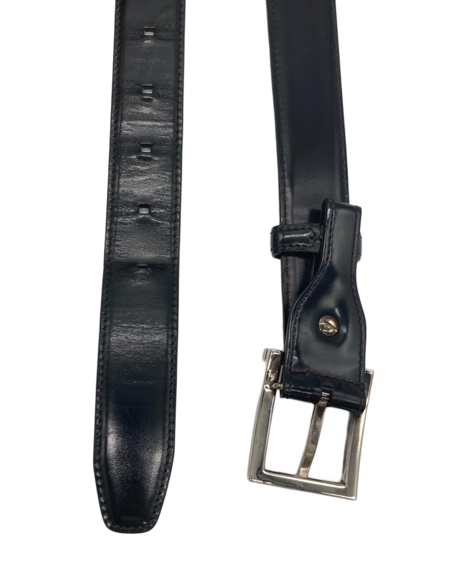 中古・古着通販】BVLGARI (ブルガリ) ベルト ブラック｜ブランド・古着