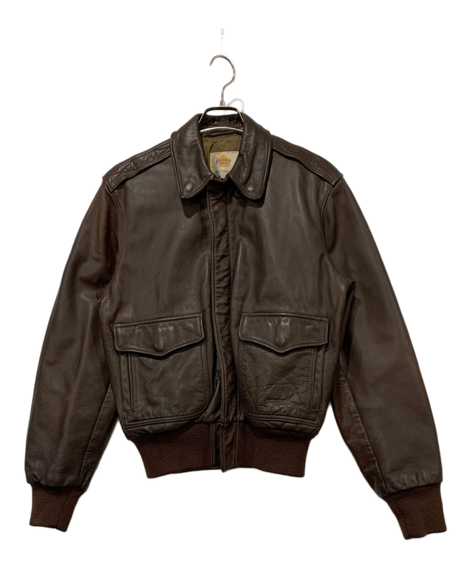 中古・古着通販】Golden Bear (ゴールデンベア) A-2レザージャケット