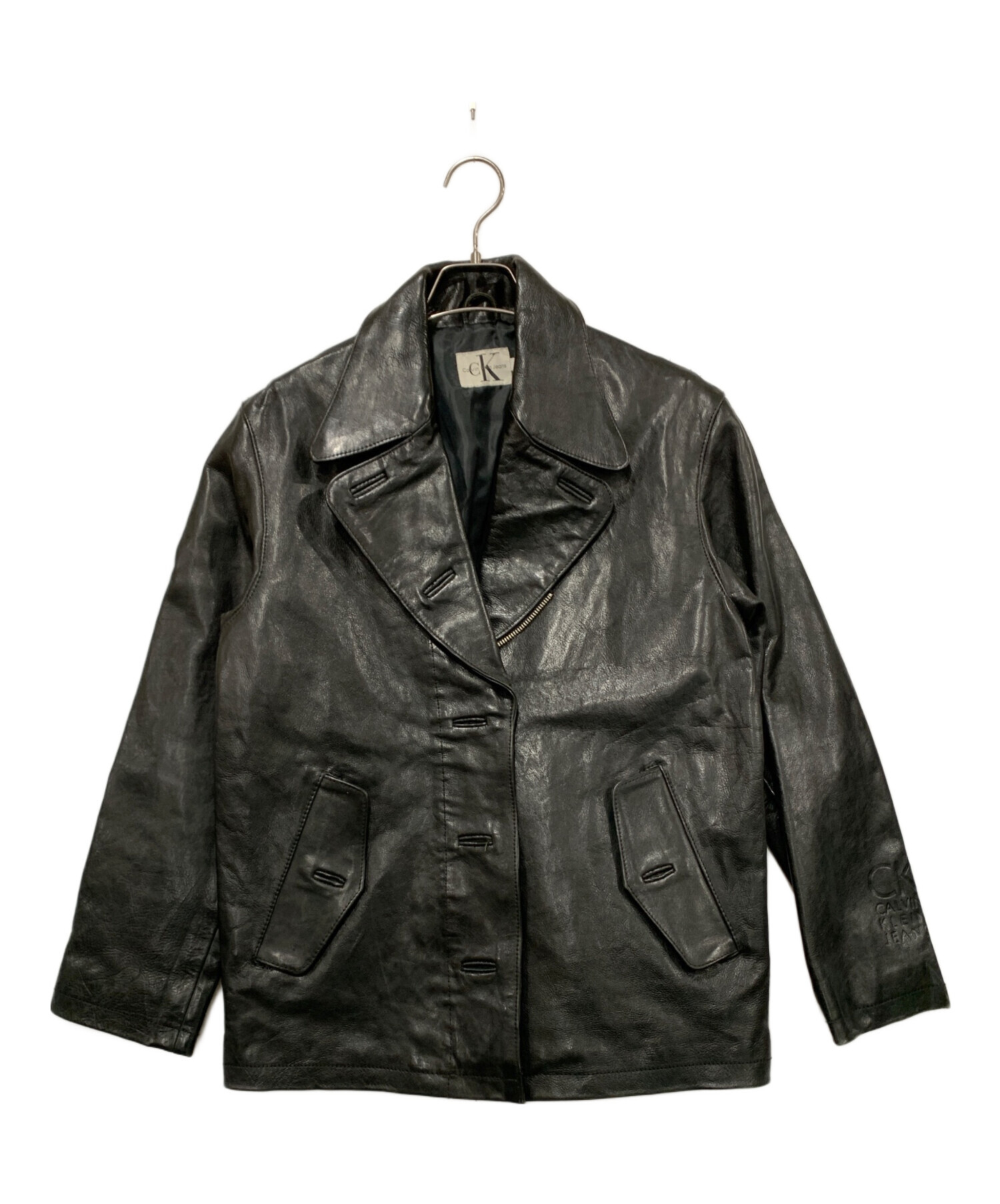 中古・古着通販】Calvin Klein (カルバンクライン) レザージャケット