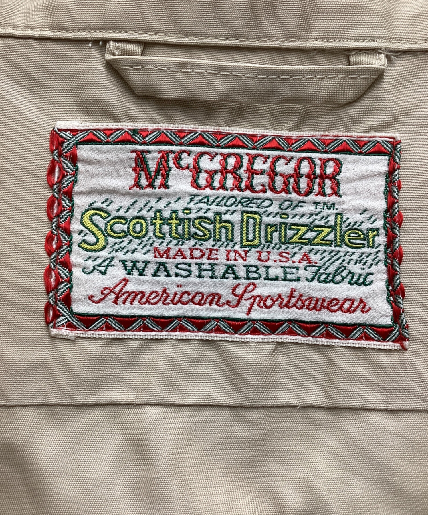 中古・古着通販】McGREGOR (マクレガー) 50s復刻ドリズラージャケット
