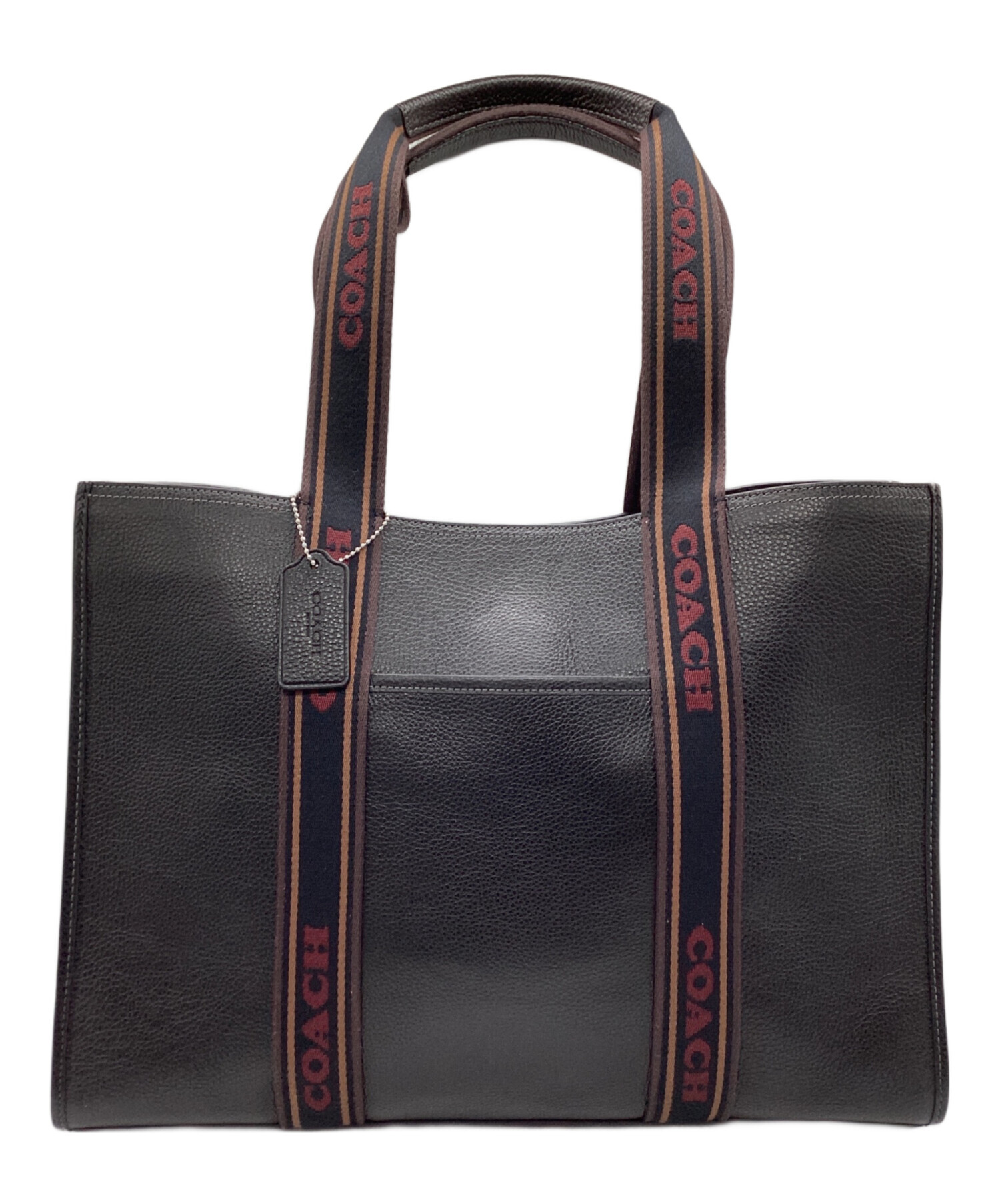 中古・古着通販】COACH (コーチ) ラージスミストートバッグ ブラック