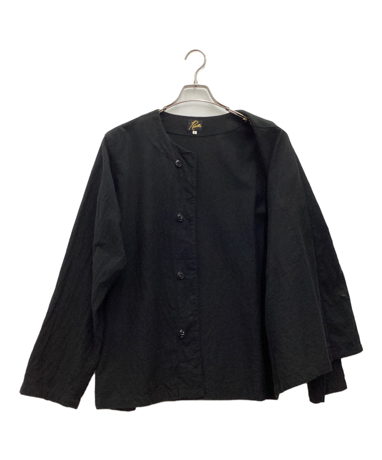 中古・古着通販】Needles (ニードルズ) シャツ ブラック サイズ:SIZE S