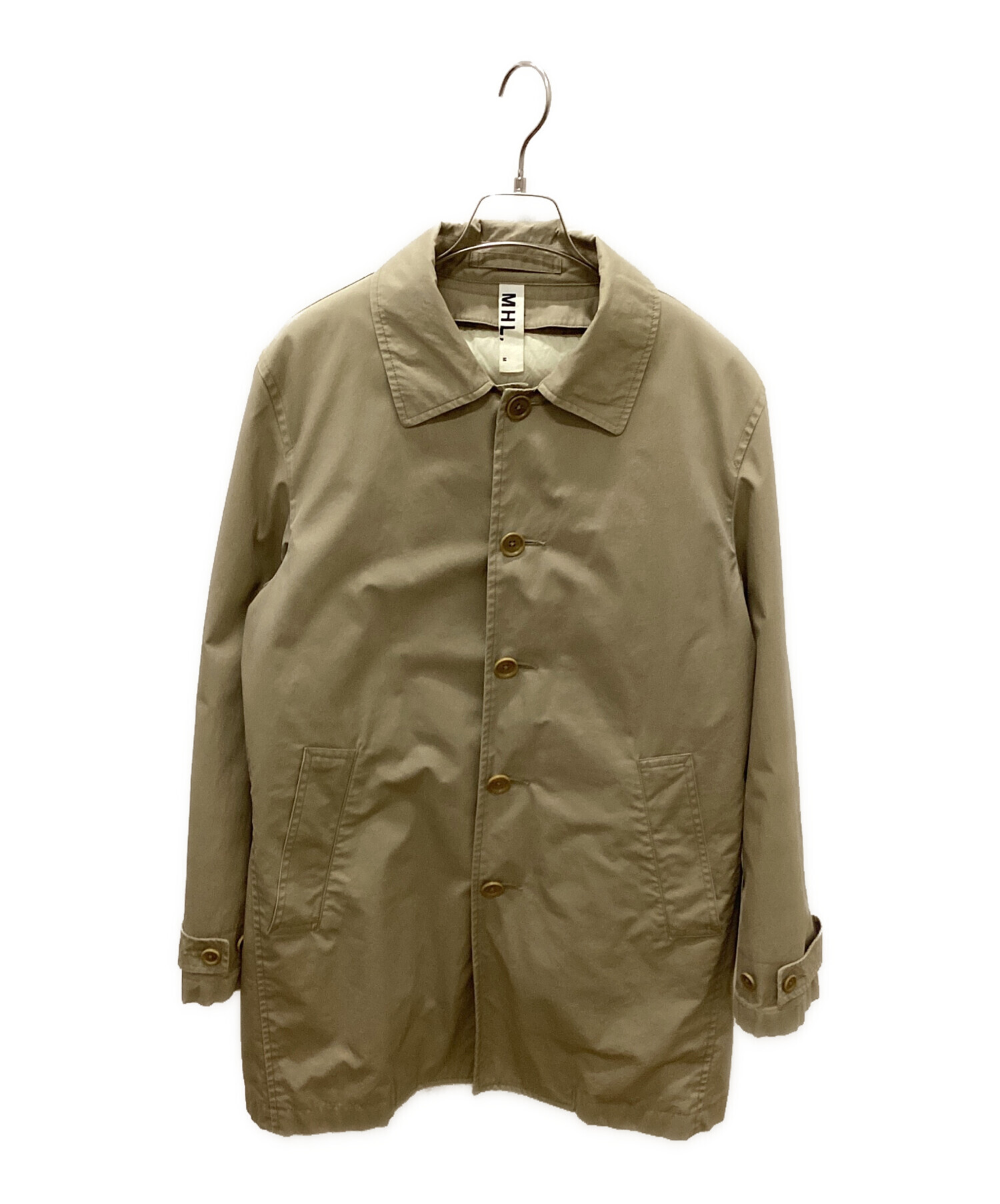 中古・古着通販】MHL (エムエイチエル) ダウンライナー付ステンカラー