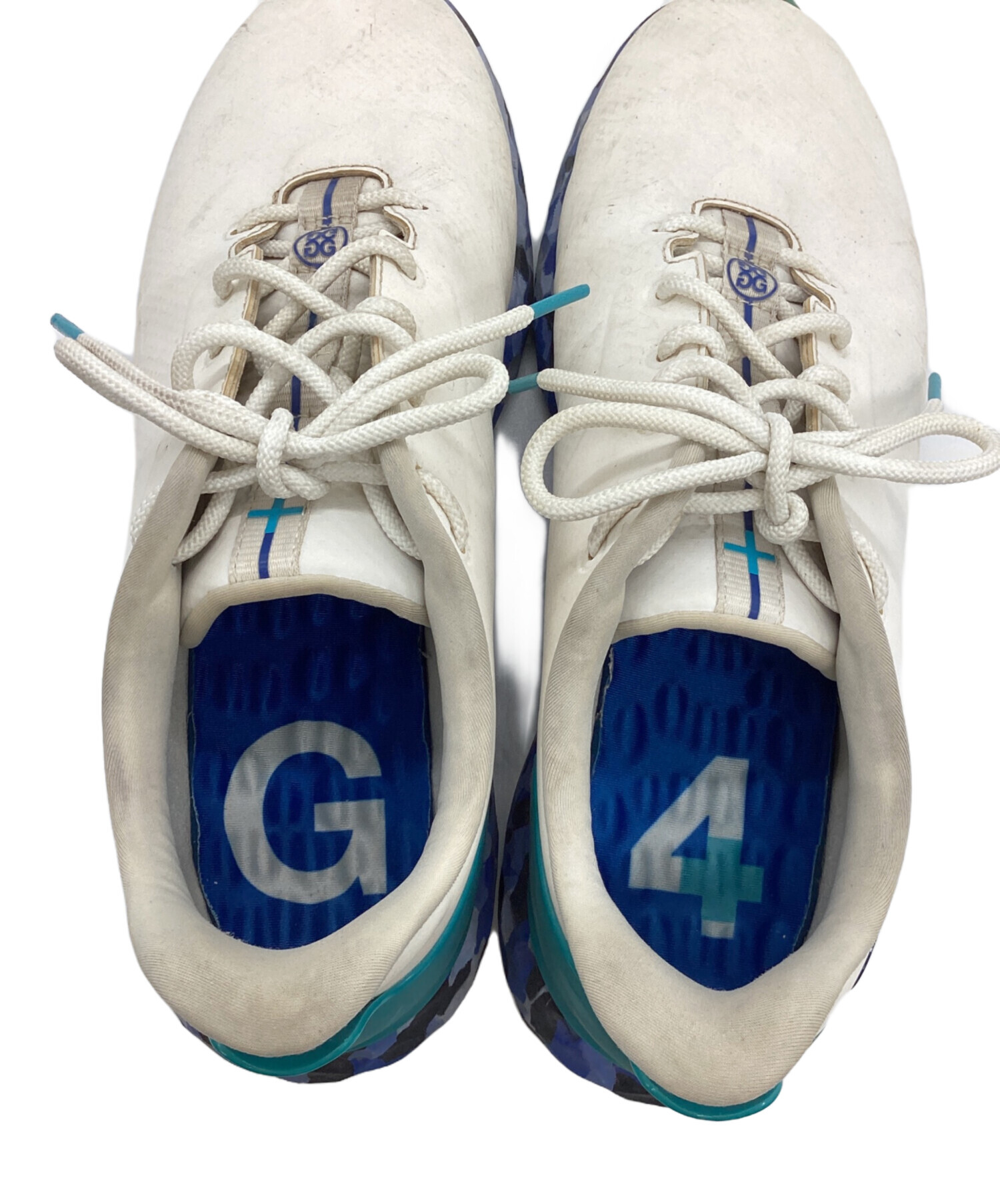 中古・古着通販】G/FORE (ジーフォア) ゴルフシューズ ブルー×ホワイト