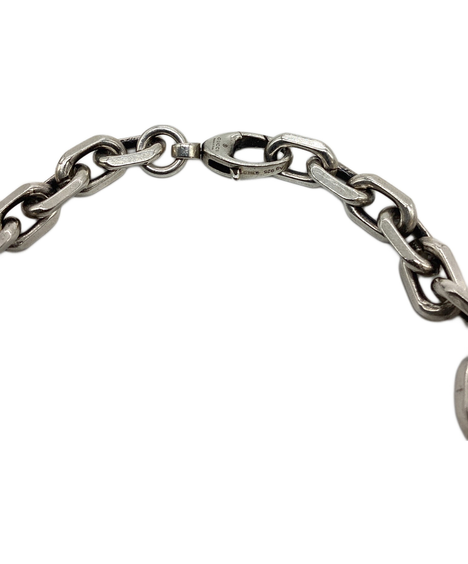 中古・古着通販】GUCCI (グッチ) インターロッキングGブレスレット