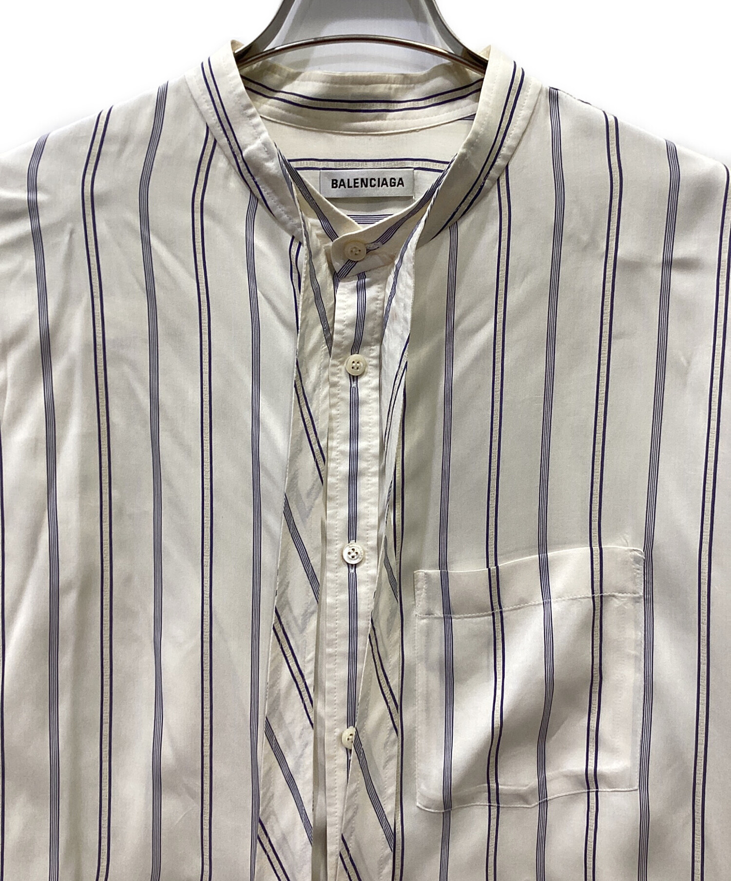 中古・古着通販】BALENCIAGA (バレンシアガ) バックロゴ シルク