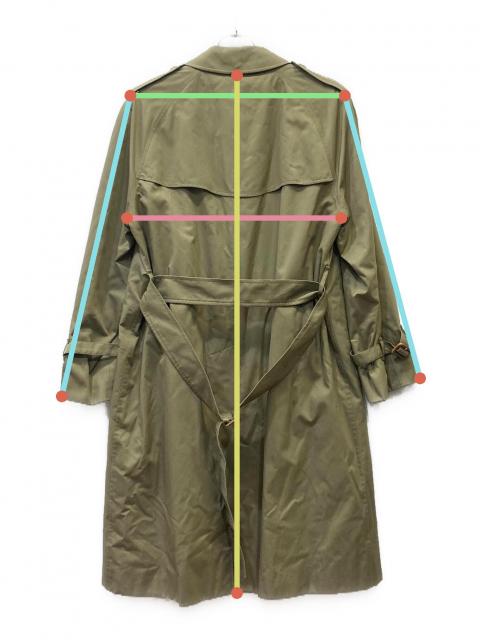中古・古着通販】BURBERRY (バーバリー) トレンチコート オリーブ