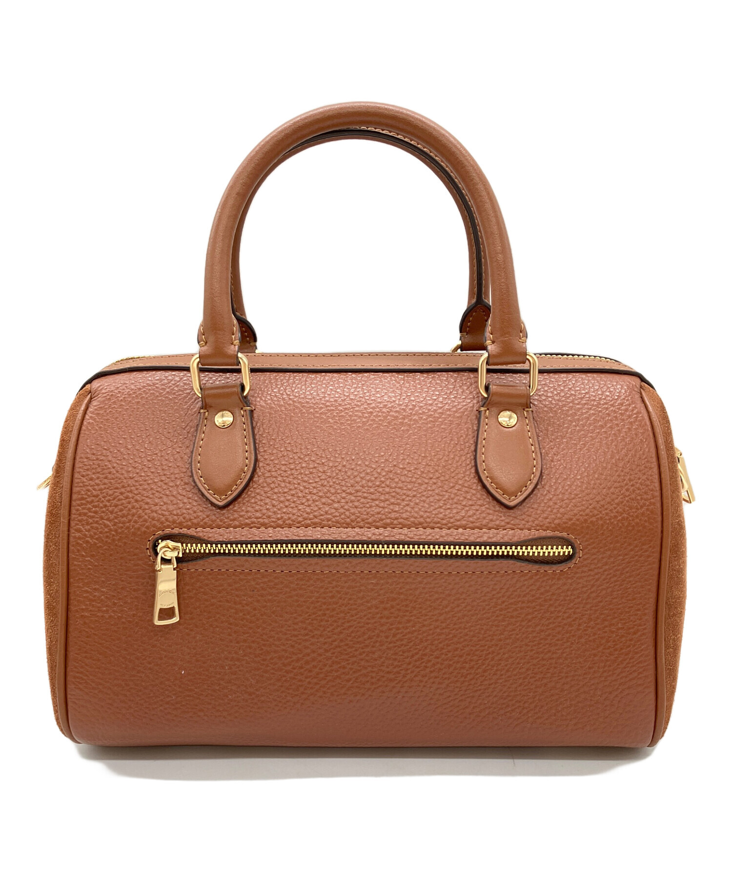 中古・古着通販】COACH (コーチ) ミニボストンバッグ ブラウン