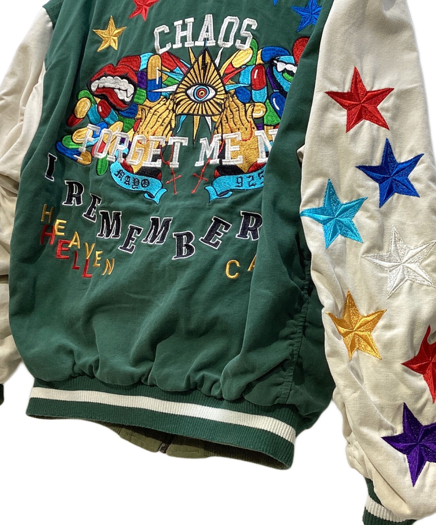 中古・古着通販】MAYO (メイヨー) 刺繍リバーシブルスタジャン