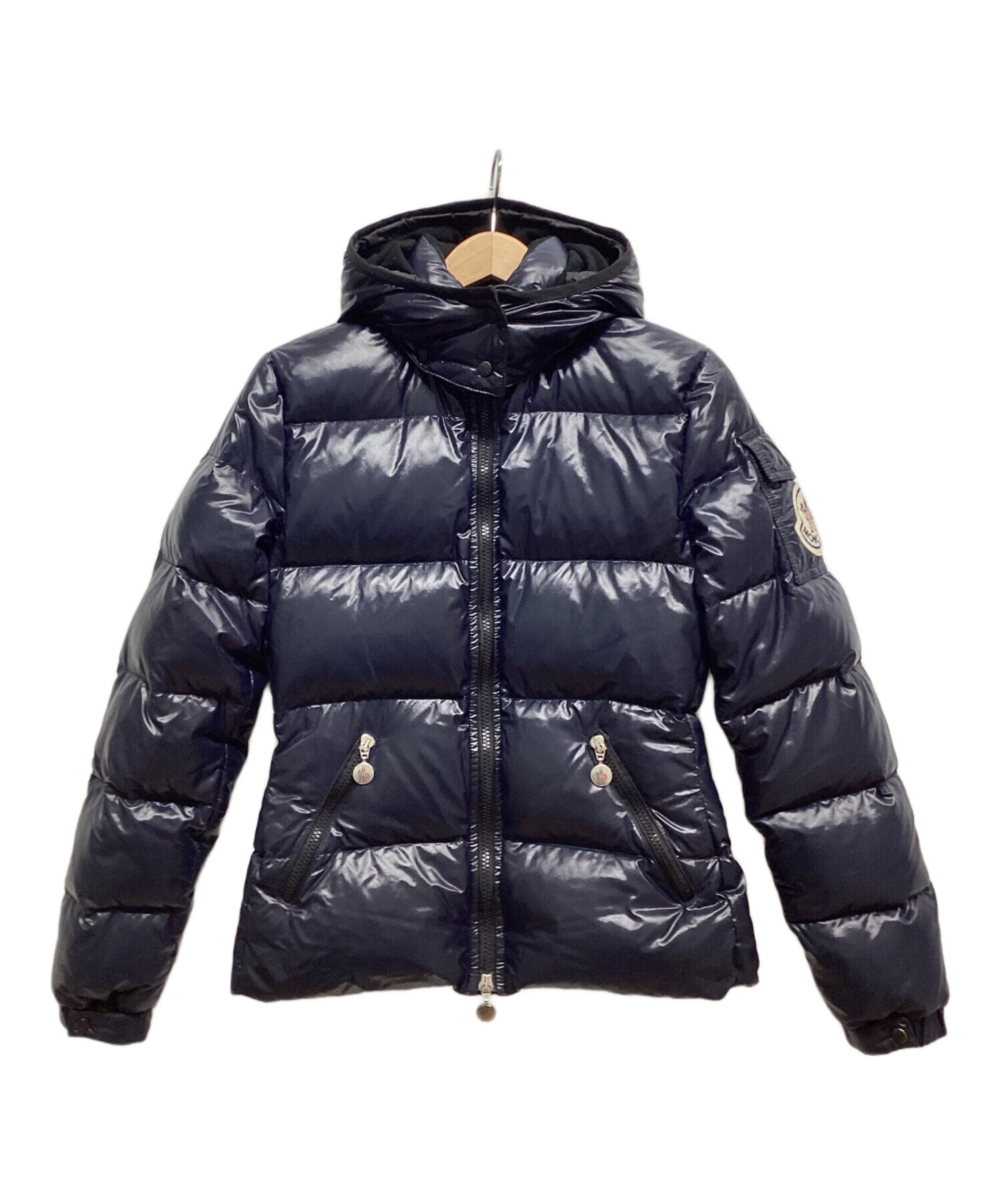 中古・古着通販】MONCLER (モンクレール) ダウンジャケット ネイビー