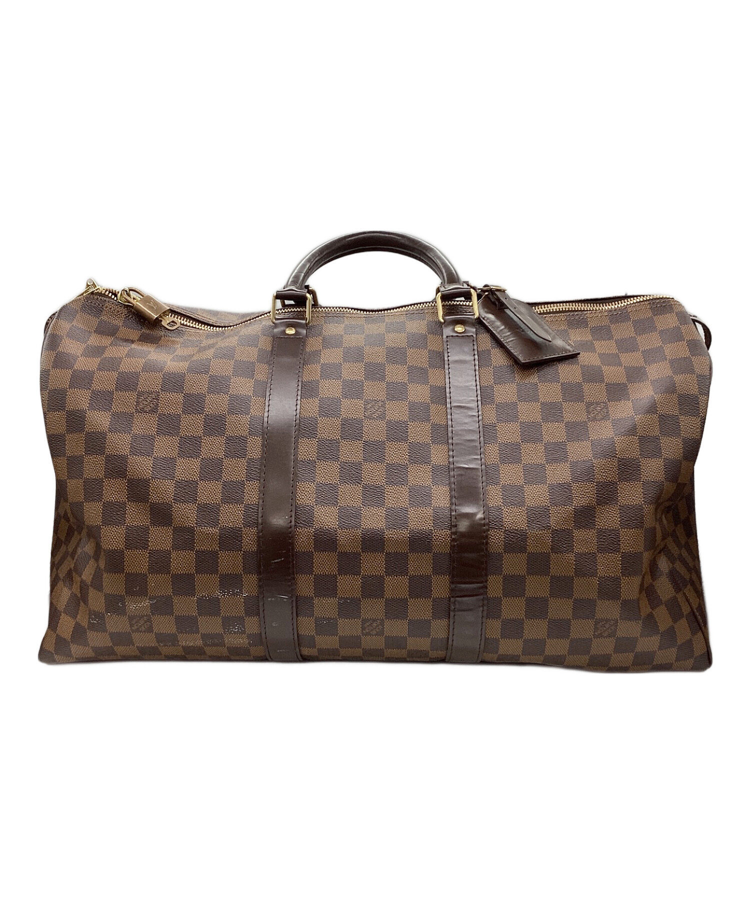 中古・古着通販】LOUIS VUITTON (ルイ ヴィトン) キーポル50 ブラウン
