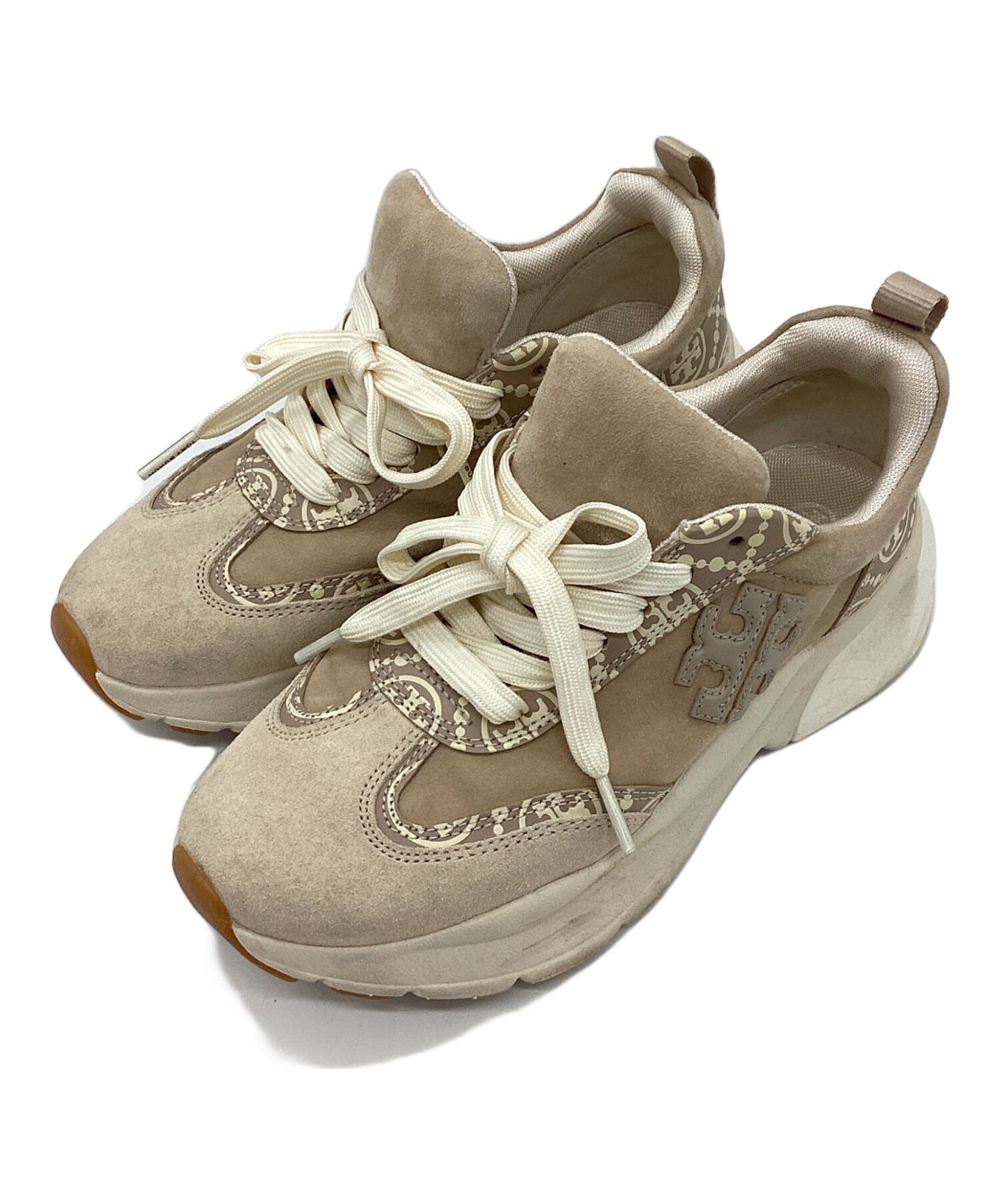 中古・古着通販】TORY BURCH (トリーバーチ) スニーカー ベージュ