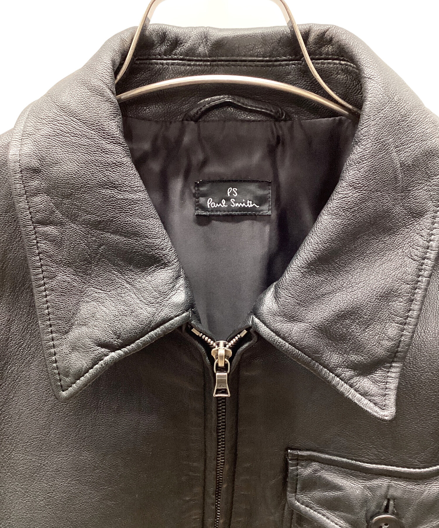 中古・古着通販】Paul Smith (ポールスミス) ラムレザージャケット