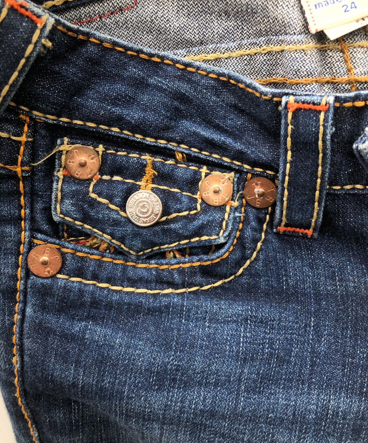 中古・古着通販】TRUE RELIGION (トゥルー レリジョン) ローライズ