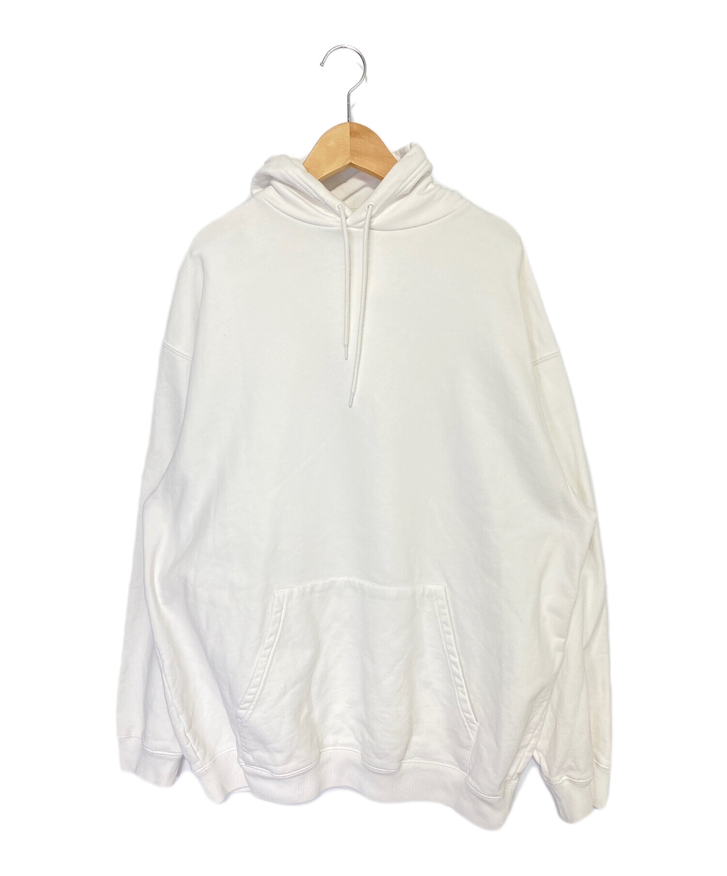 中古・古着通販】BALENCIAGA (バレンシアガ) パーカー ホワイト サイズ