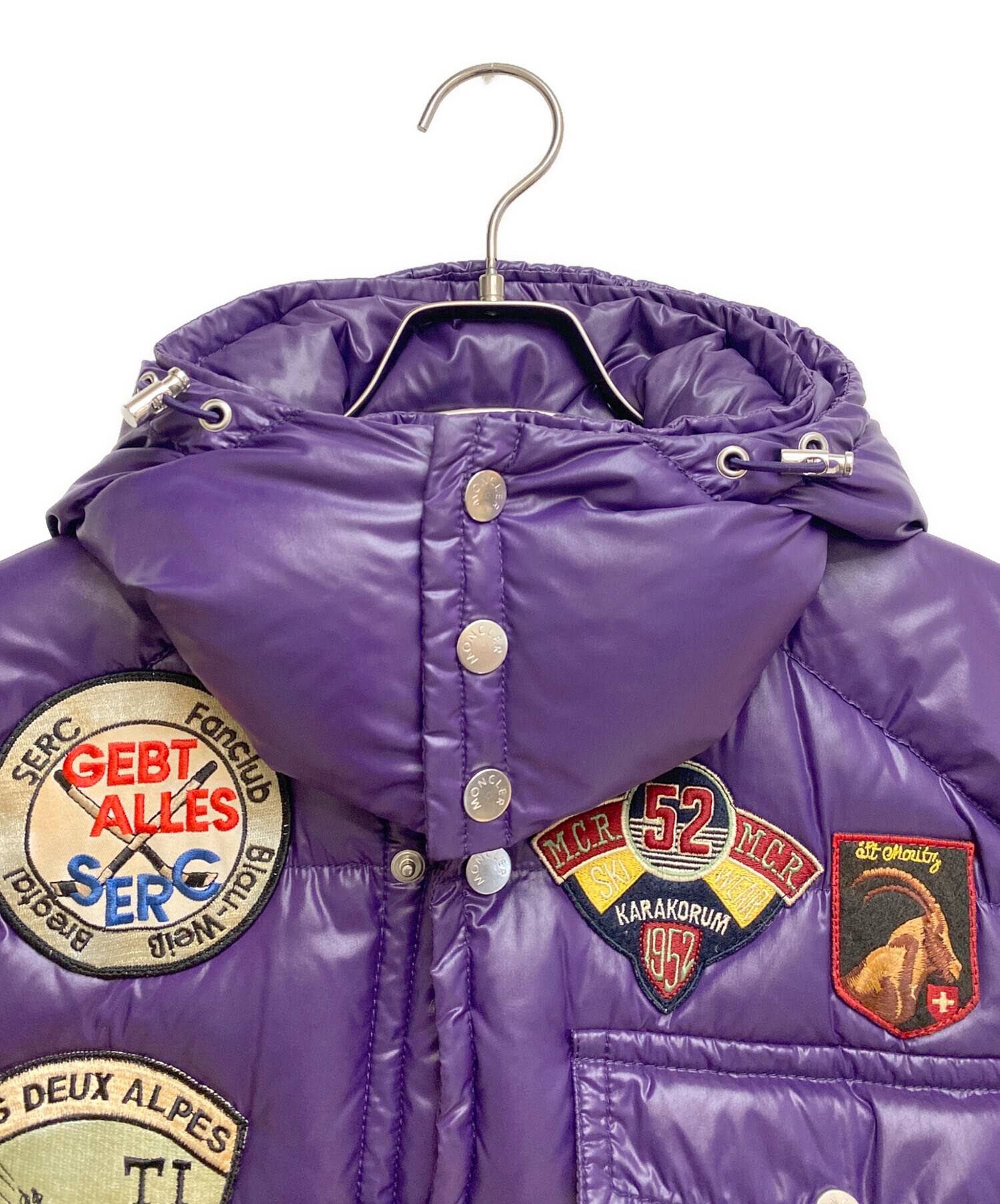 中古・古着通販】MONCLER (モンクレール) Patch down jacket (ワッペン