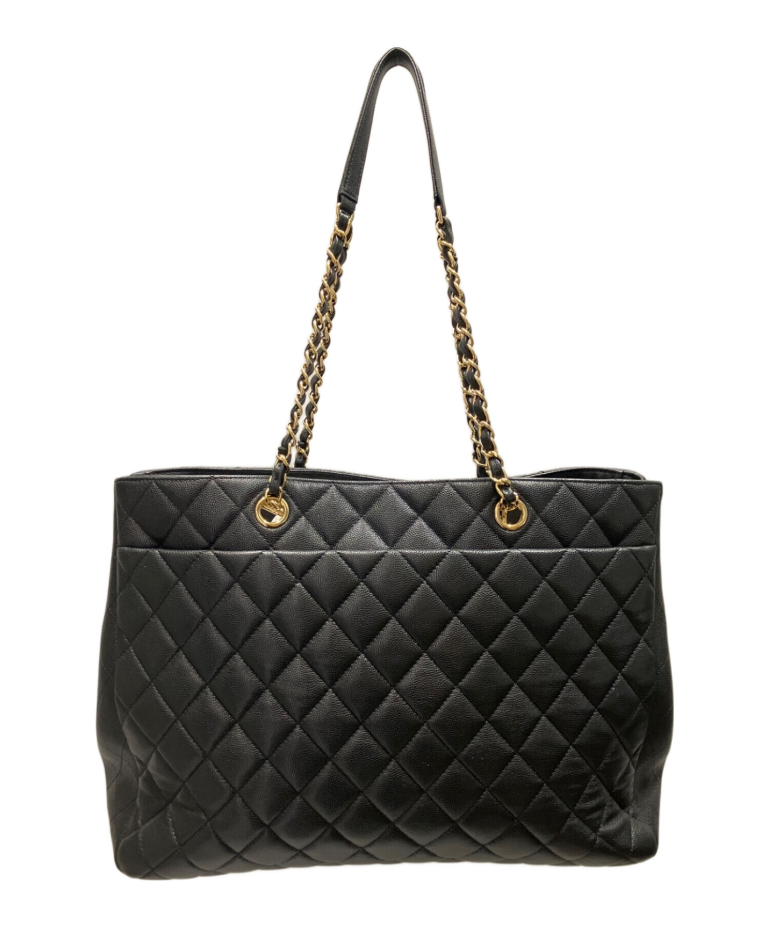 中古・古着通販】CHANEL (シャネル) マトラッセ チェーントートバッグ