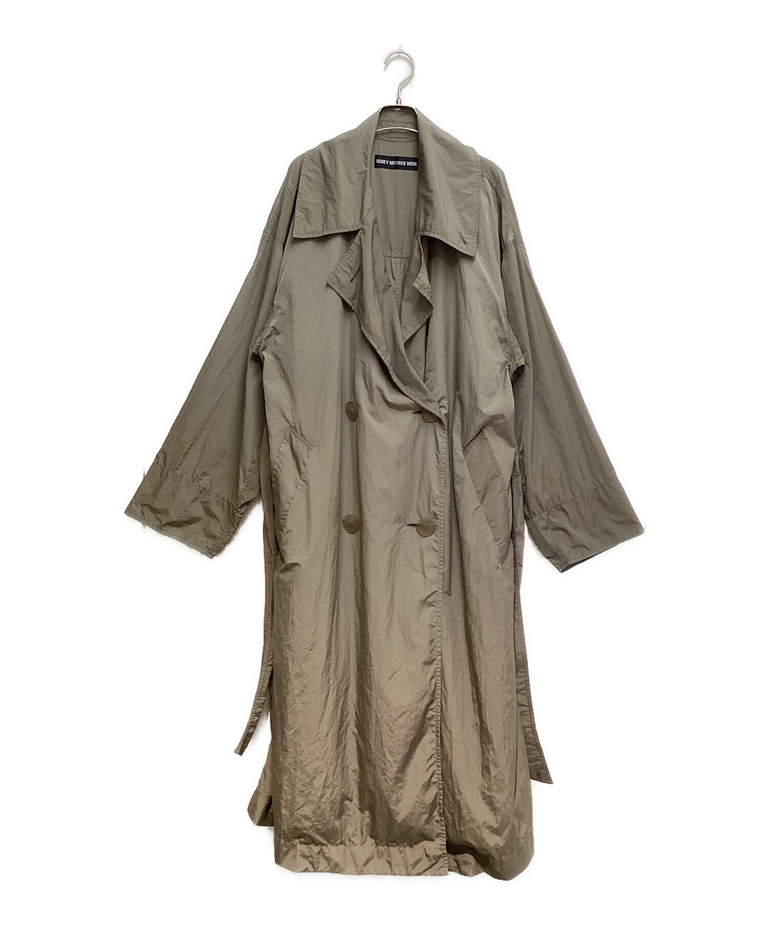 中古・古着通販】ISSEY MIYAKE MEN (イッセイミヤケメン) Nylon Trench