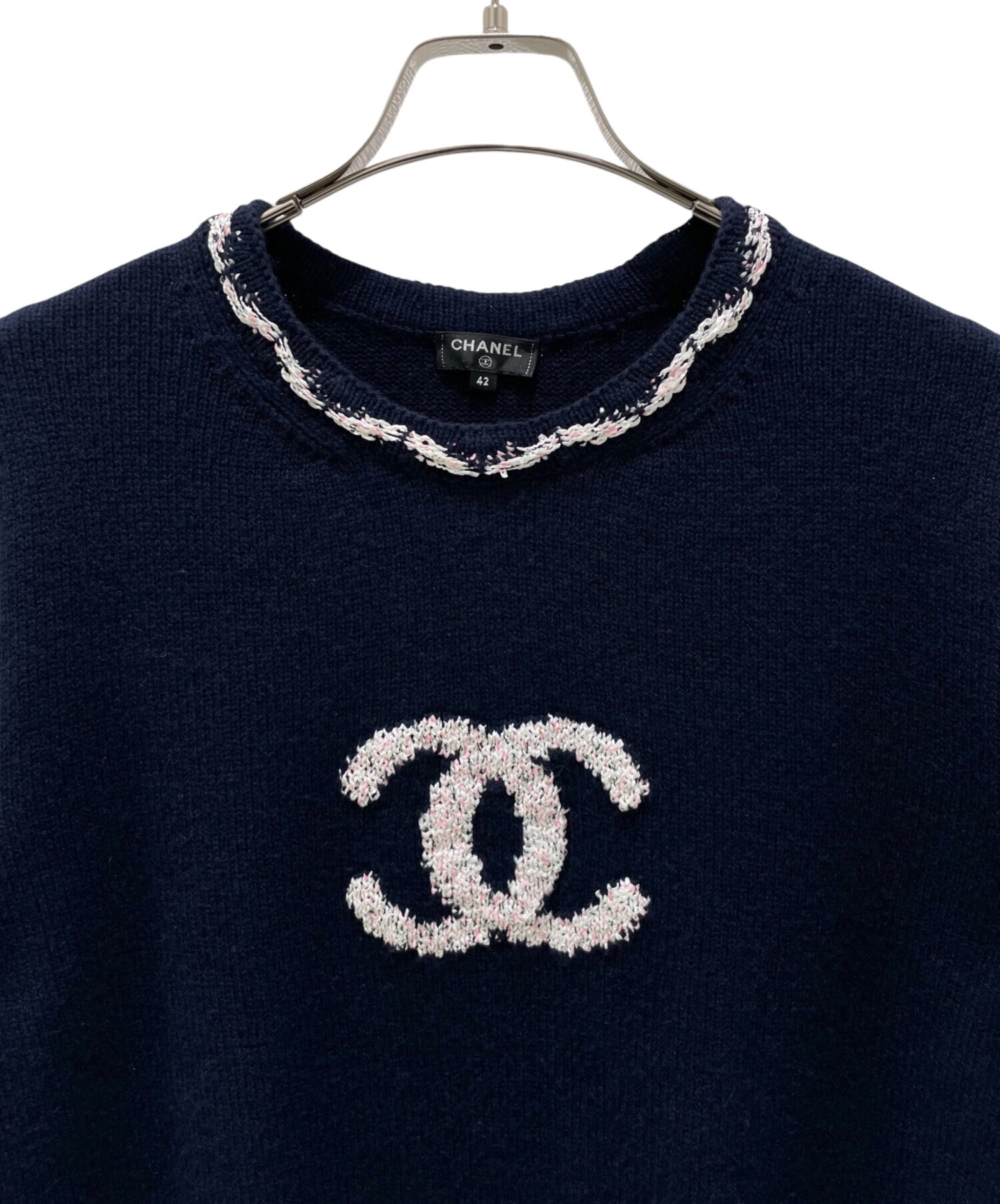 中古・古着通販】CHANEL (シャネル) ココマーク カシミヤ プルオーバー