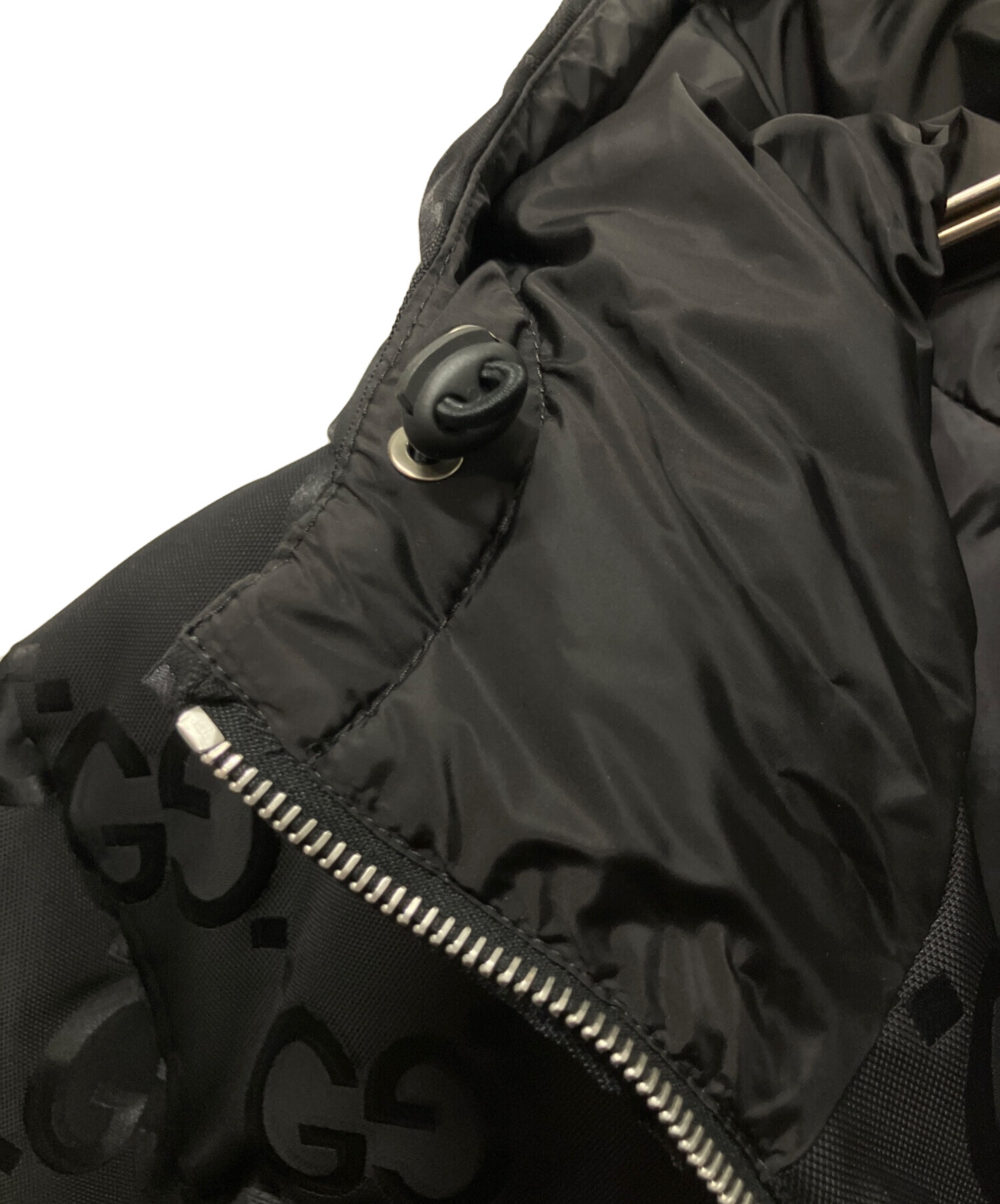 中古・古着通販】GUCCI (グッチ) ジャンボGGダウンジャケット ブラック