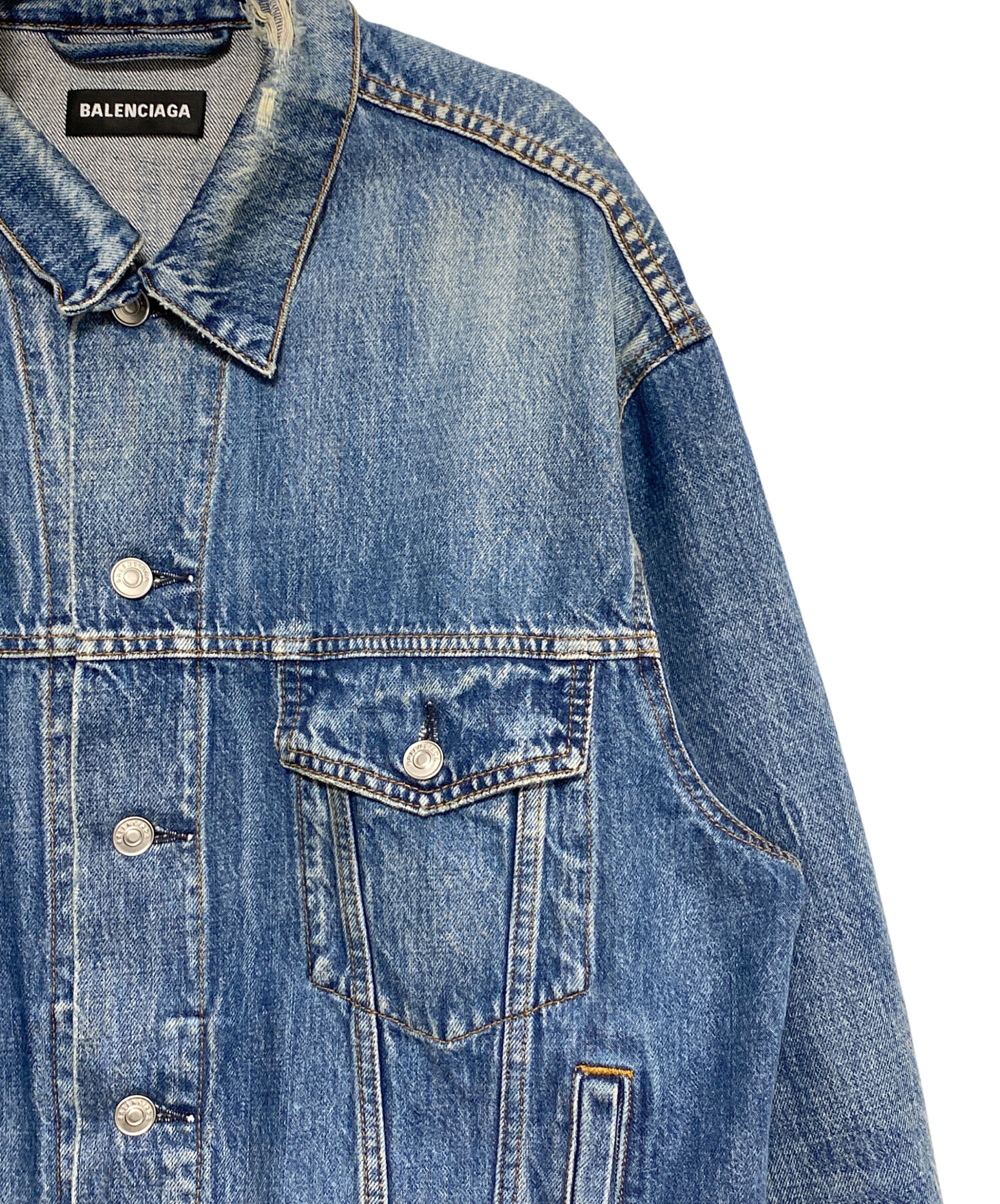 中古・古着通販】BALENCIAGA (バレンシアガ) バックロゴデニム