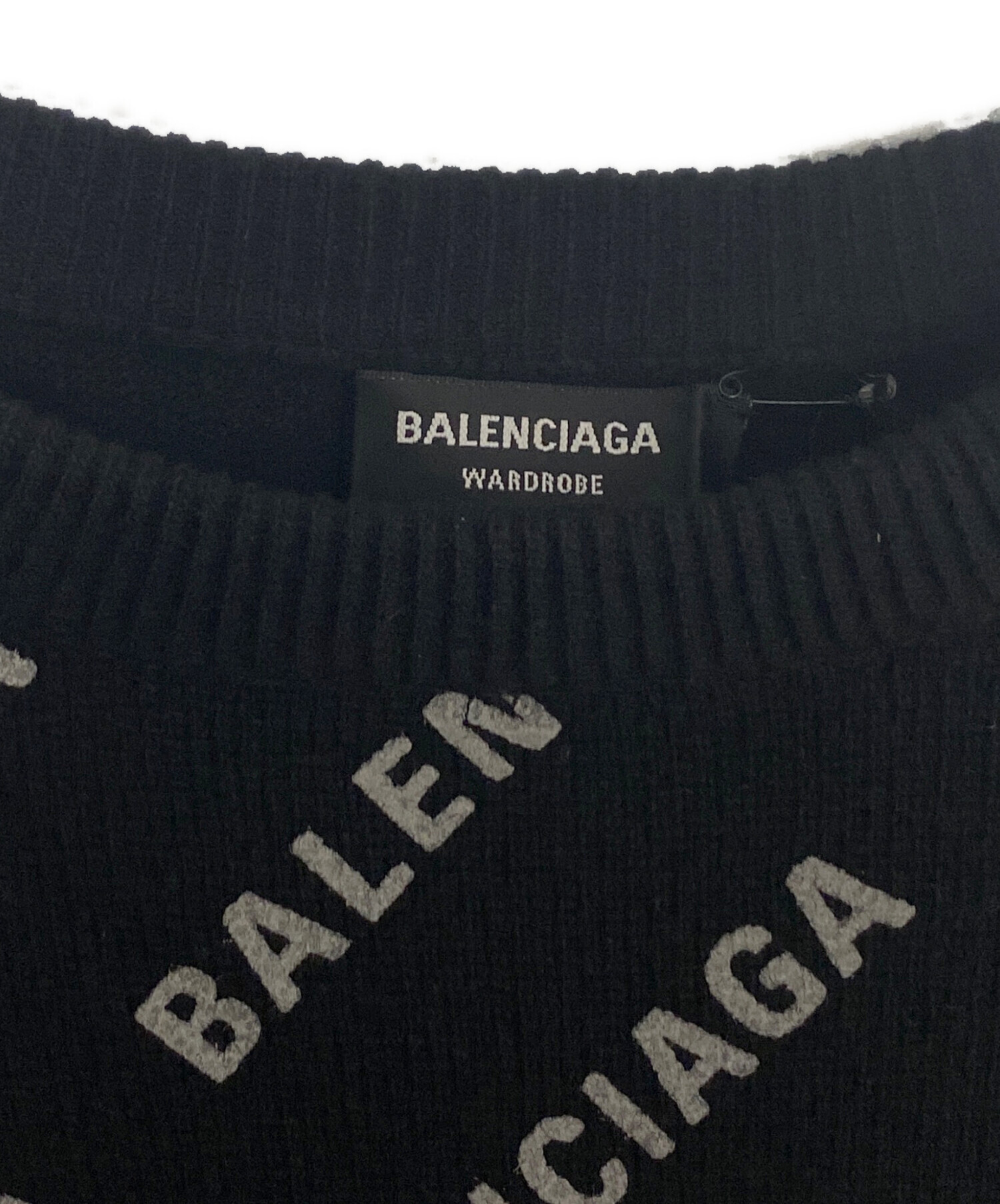 中古・古着通販】BALENCIAGA (バレンシアガ) オールオーバーロゴ