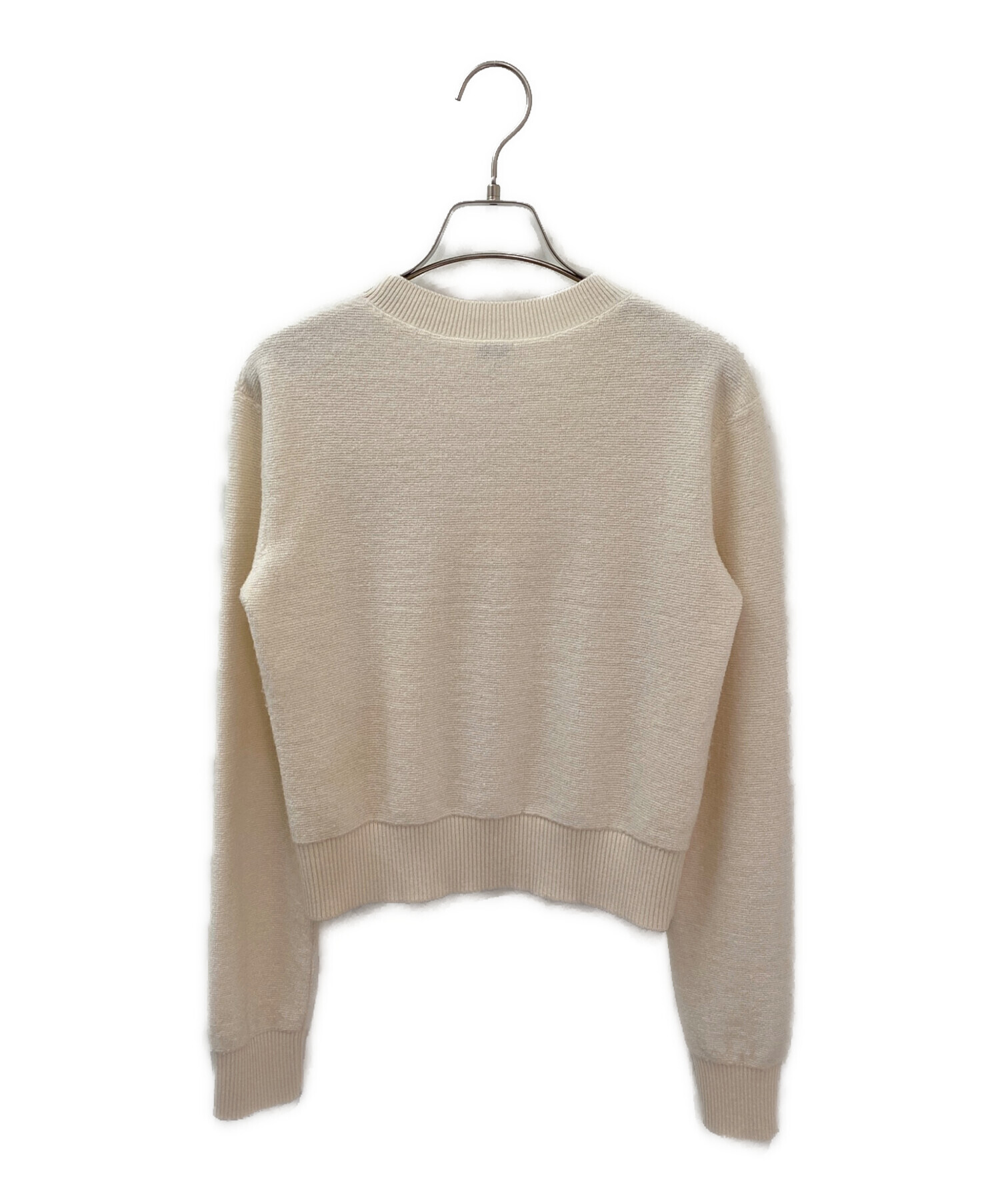 中古・古着通販】LOEWE (ロエベ) アナグラムパイルニット ベージュ