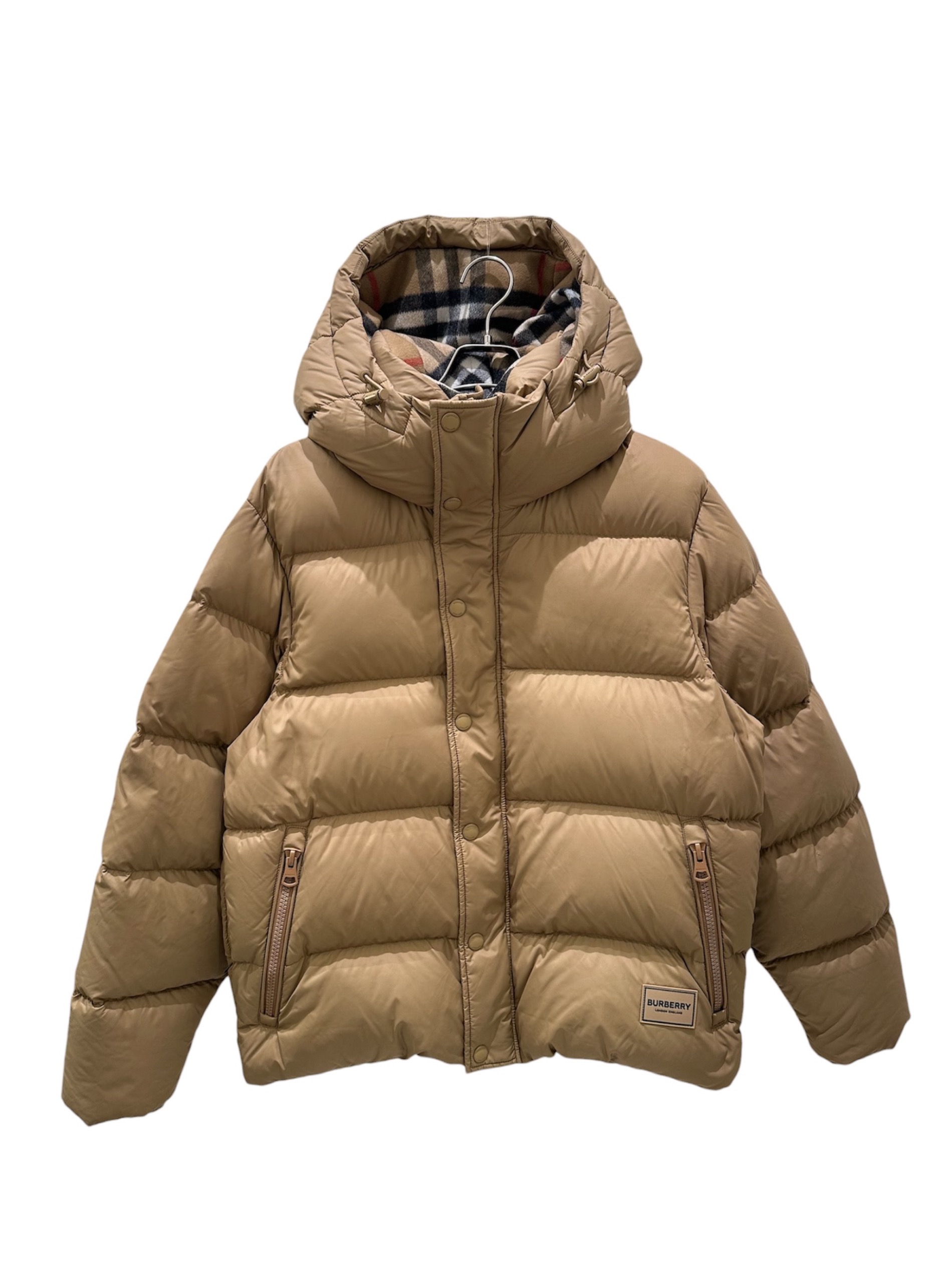 中古・古着通販】BURBERRY (バーバリー) Halsbyノバチェックフード