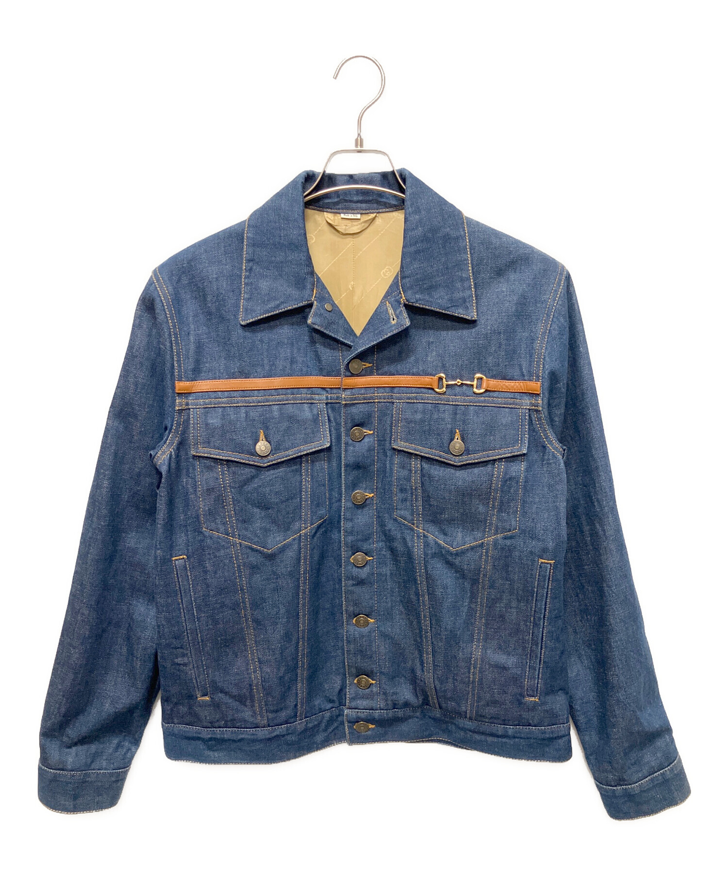 中古・古着通販】GUCCI (グッチ) ホースビットデニムジャケット 44