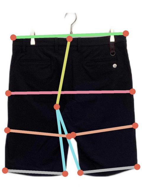 中古・古着通販】BRIEFING (ブリーフィング) ハーフパンツ ブラック