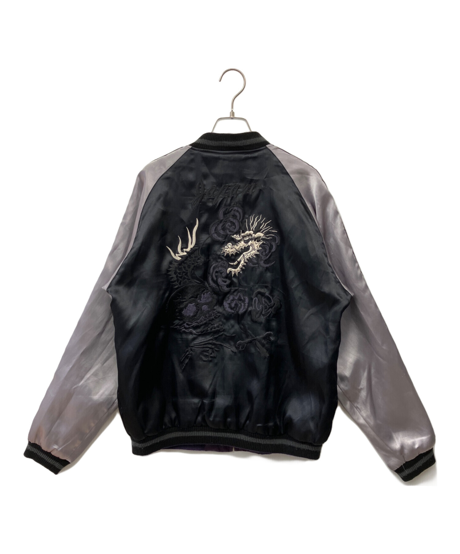 中古・古着通販】BEAMS (ビームス) リバーシブルスカジャン ブラック