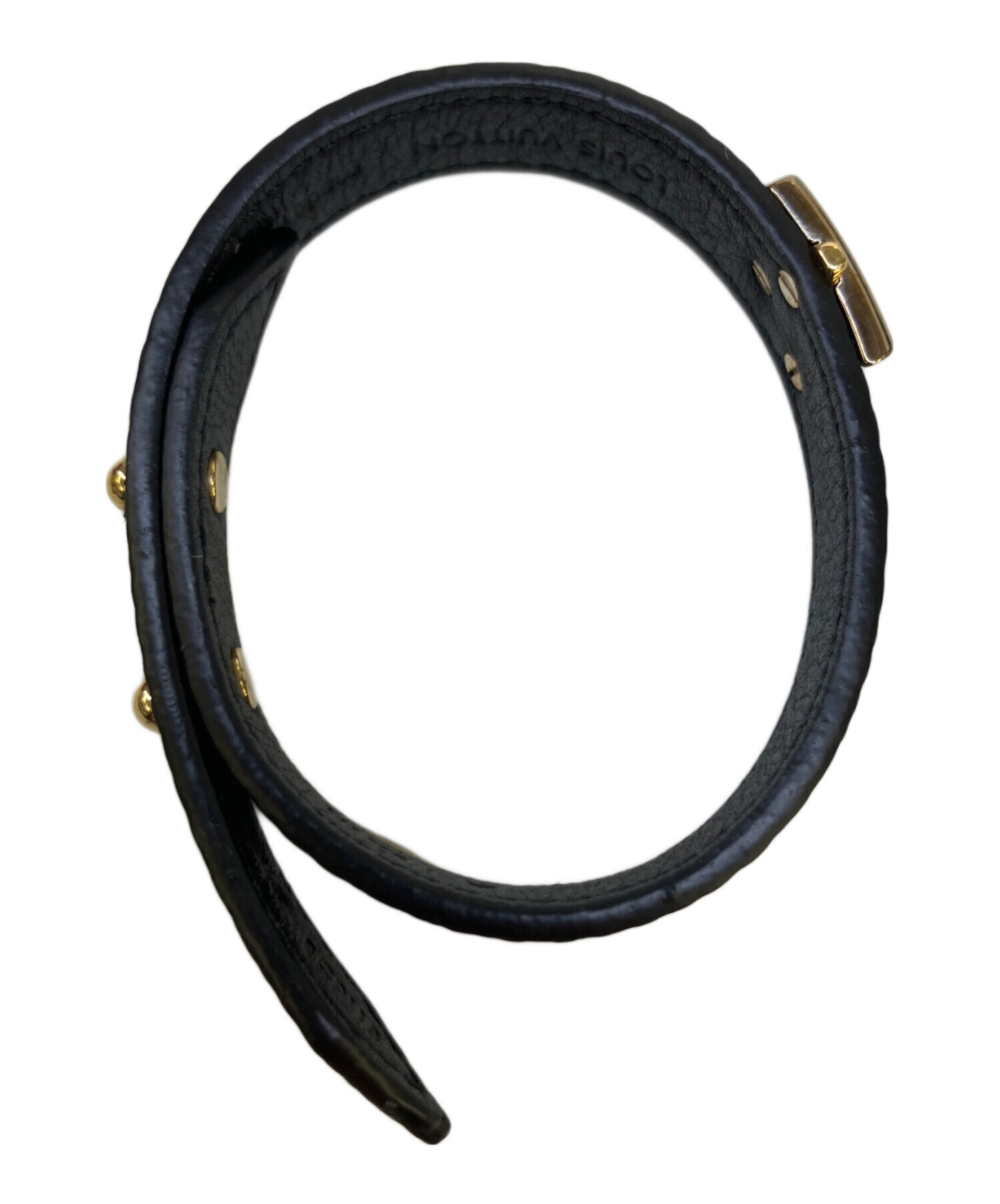 中古・古着通販】LOUIS VUITTON (ルイ ヴィトン) レザーブレスレット